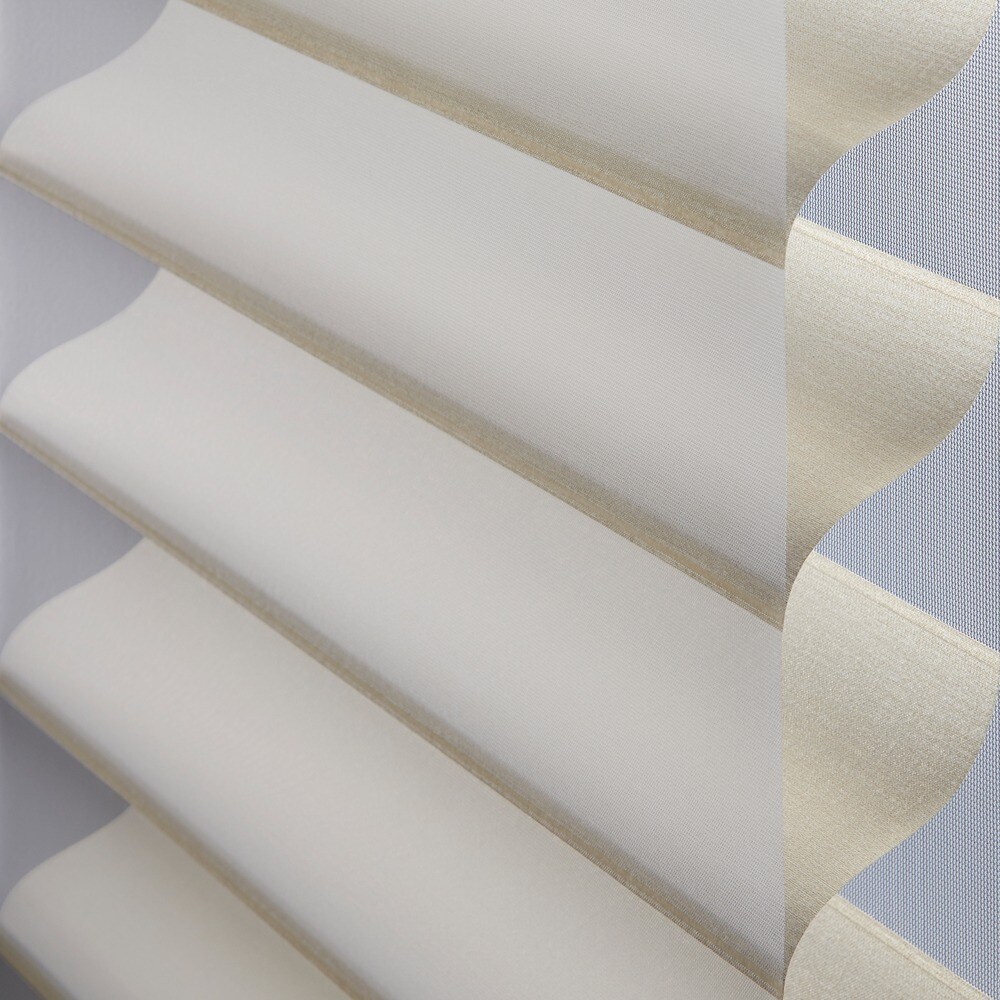 LEVOLOR 507072 Prescott Sand Sheer Polyester Horizontal blinds swatch