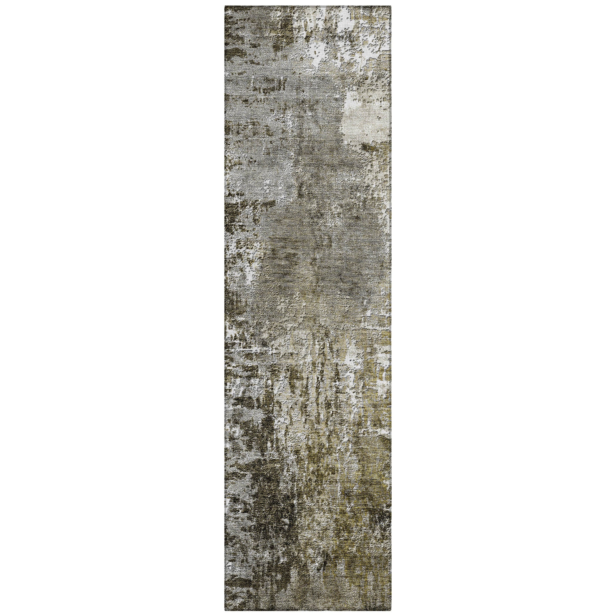 Addison Rugs ACN718TP2X8 Chantille ACN718TP 2 x 7 (ft) Polyester Taupe Rectangular Indoor/Outdoor Geometric Machine washable Area rug