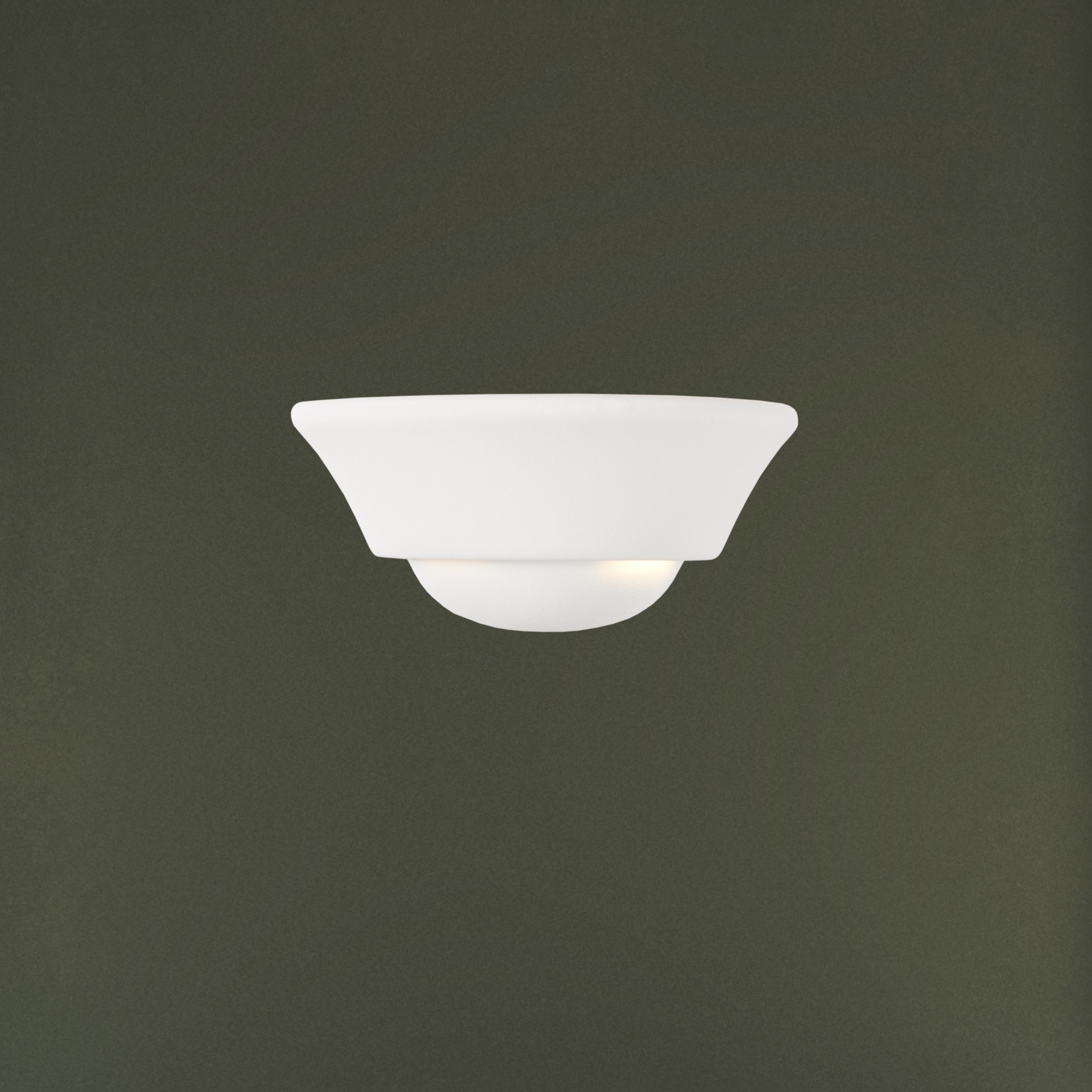 Designers Fountain 12-in W 1-Light White Modern/Contemporary Wall Sconce