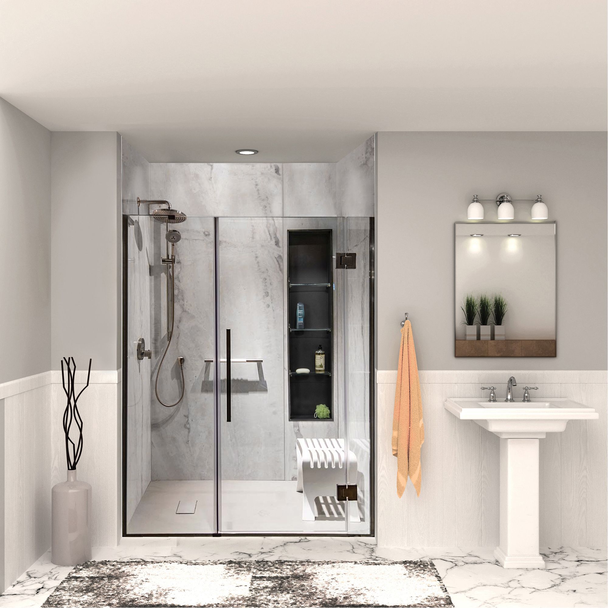 Transolid TWK604896-KI31G Shower-Wall-Surrounds - View #6