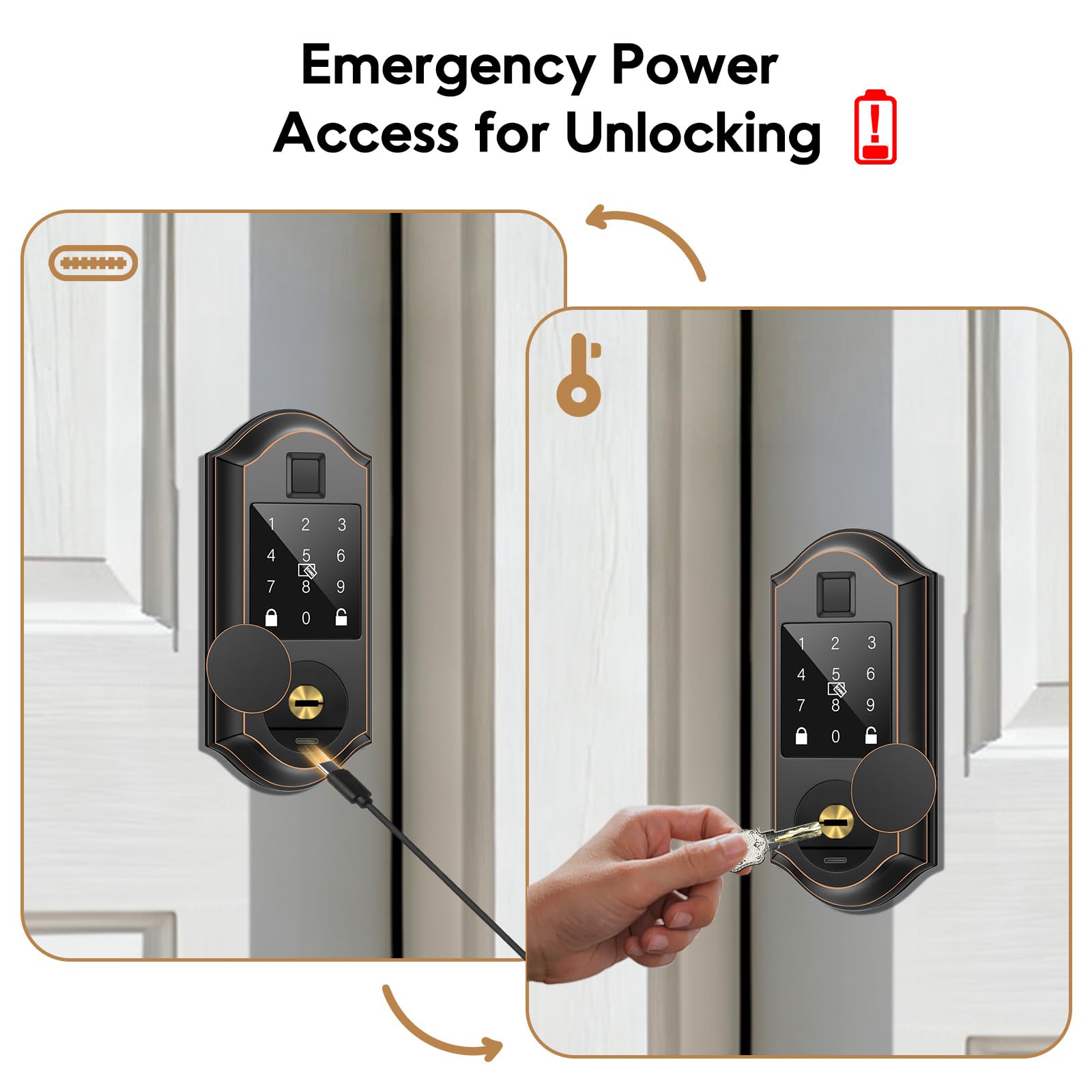 Lukvuzo LLU0803L407 Door-Deadbolts - View #6