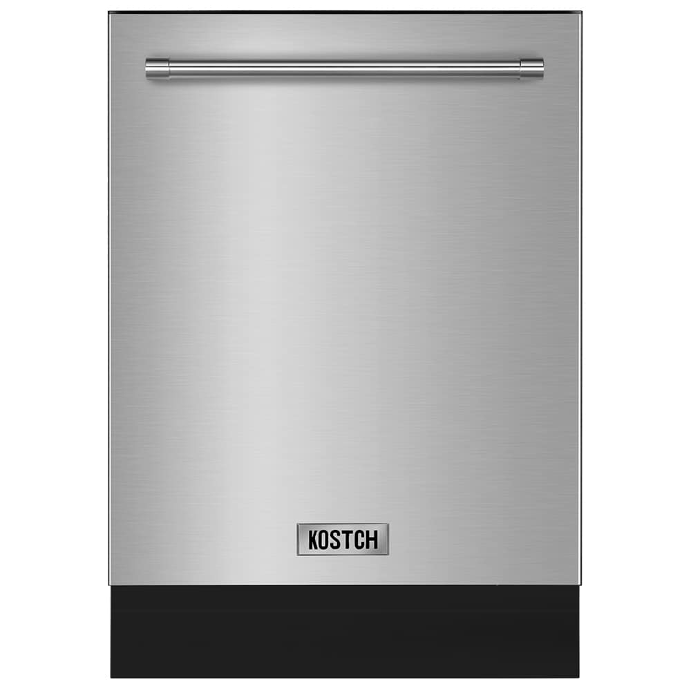 KOSTCH KOS-24DWH06H-S 24-in Top Control Built-in Dishwasher With Third Rack ( Stainless steel ) ENERGY STAR, 47-Decibel Very Quiet Sound Level
