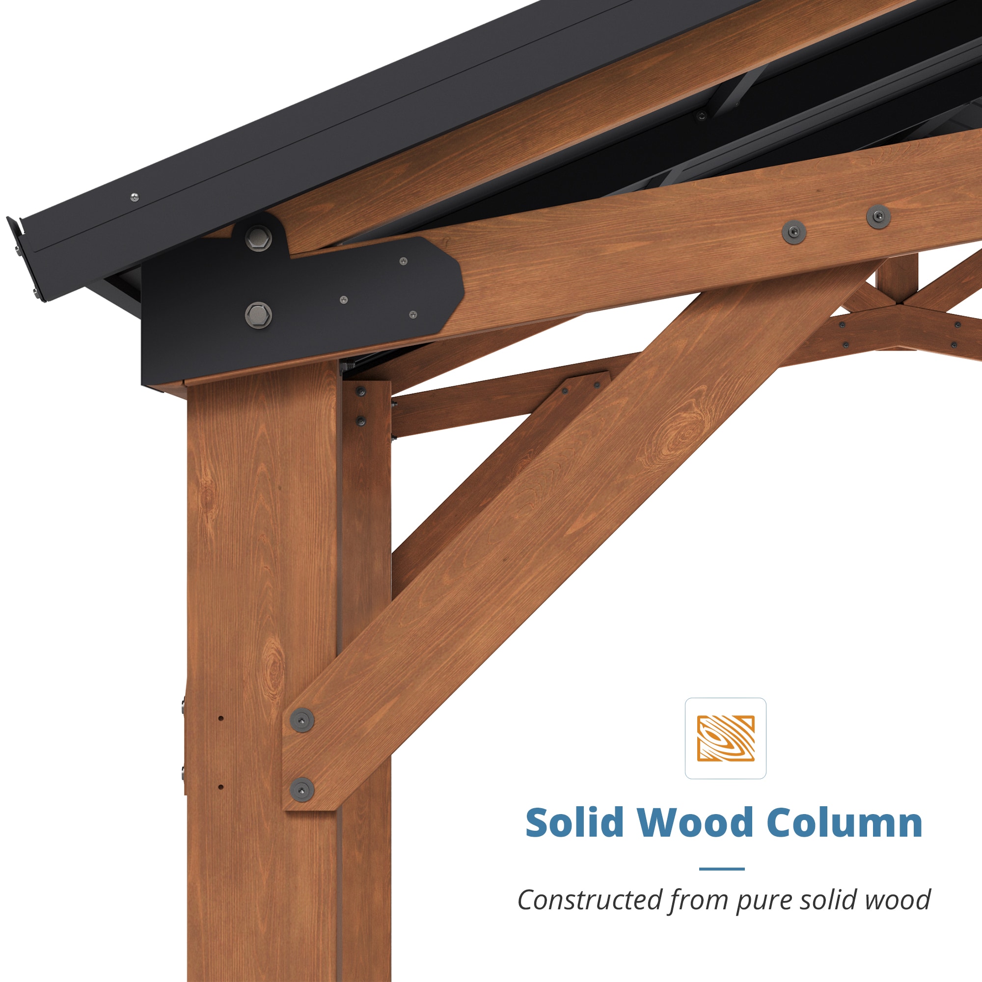 Yurevna TL-014-2ALS Wood-Resin-Gazebos - View #5