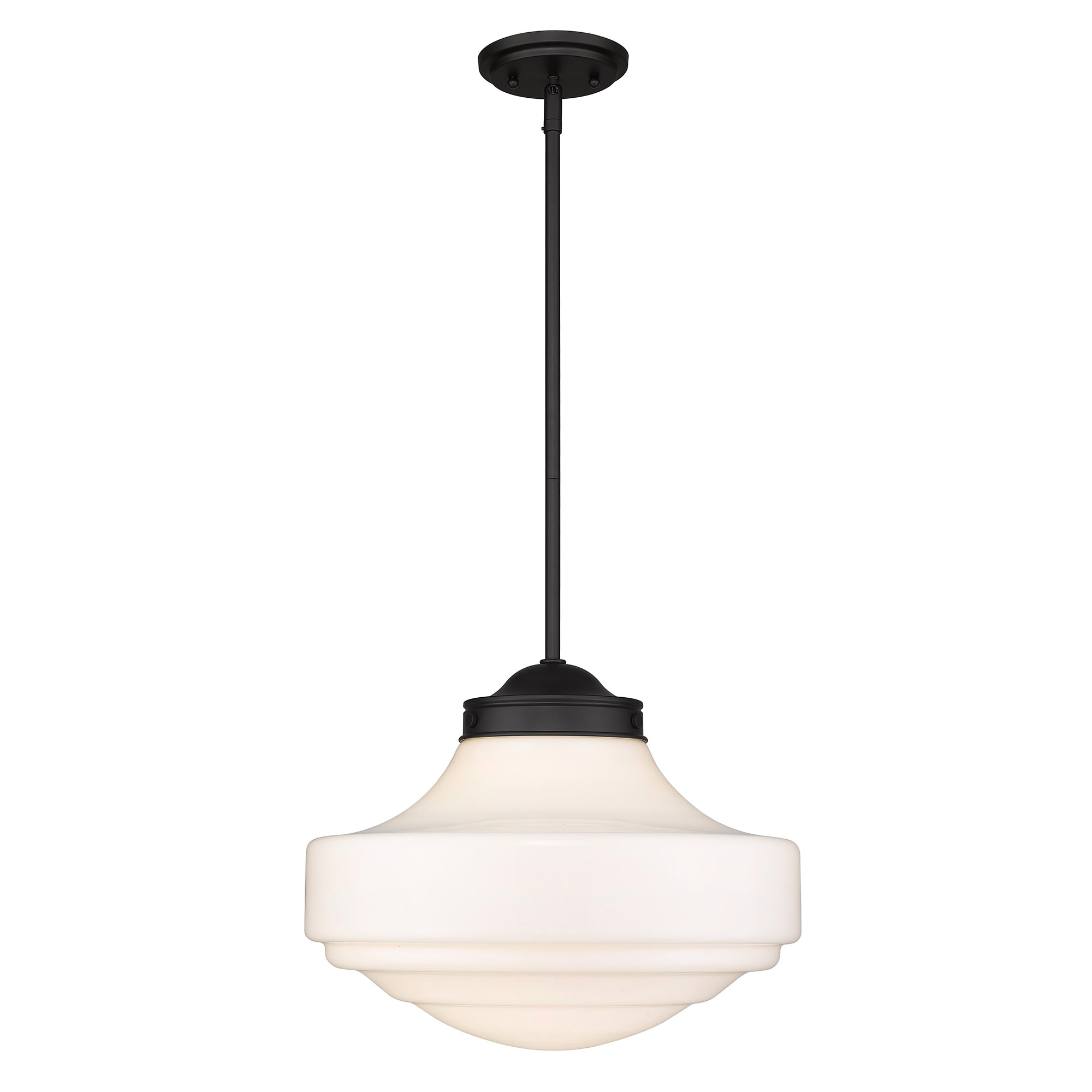 Golden Lighting 0508-L BLK-VMG Pendant-Lights - View #2