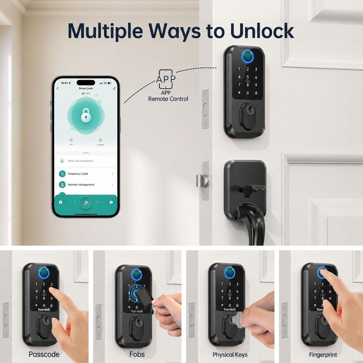 Phyfalip LPF0714P083 Electronic-Door-Locks - View #2