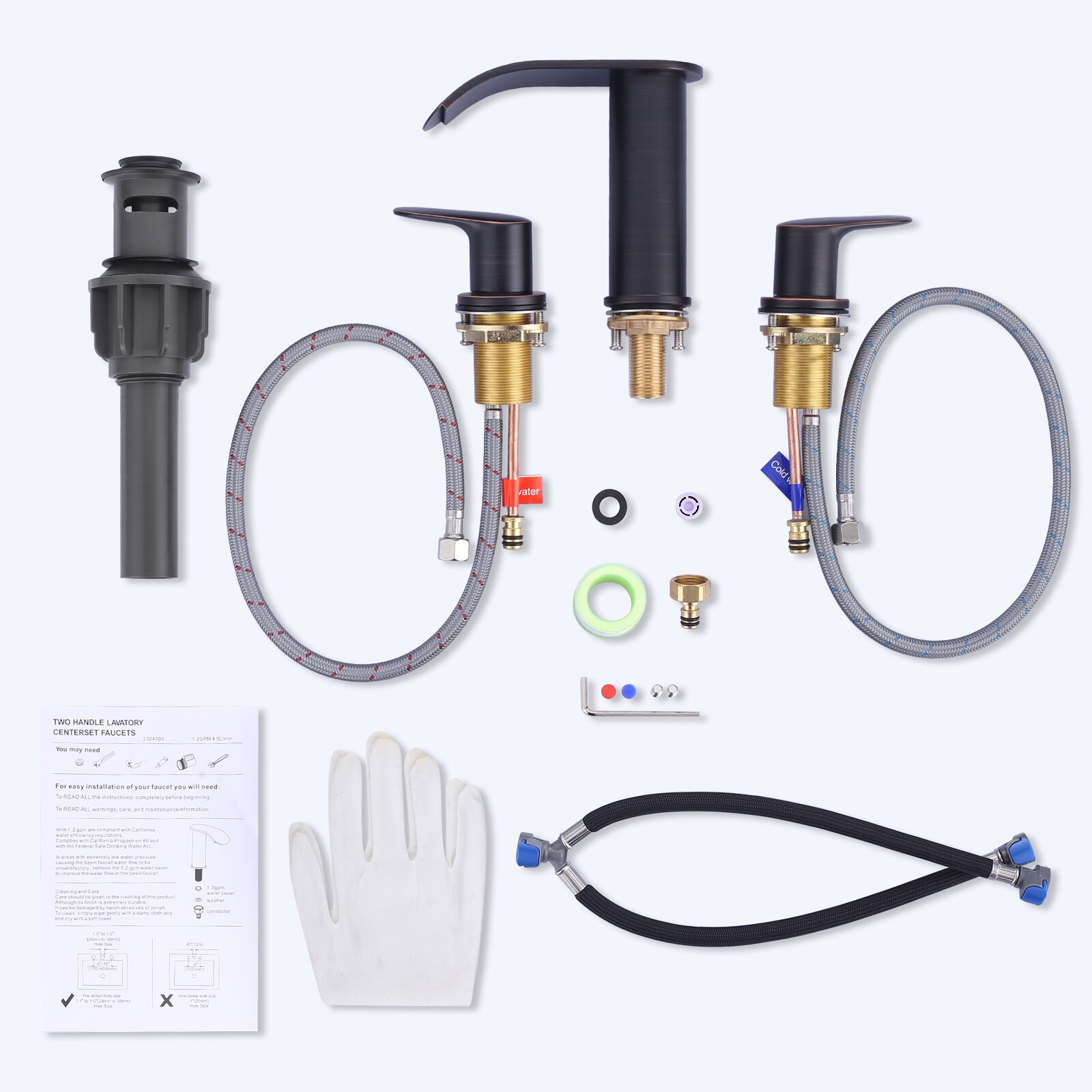 WOWOW 2324700RB Lavatory-Faucets - View #8