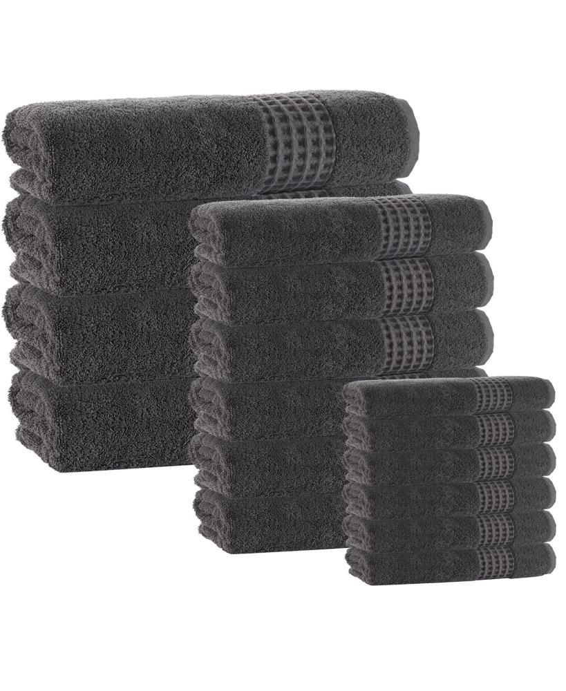 Enchante Home ELA16ANTH Bath-Towels - View #2
