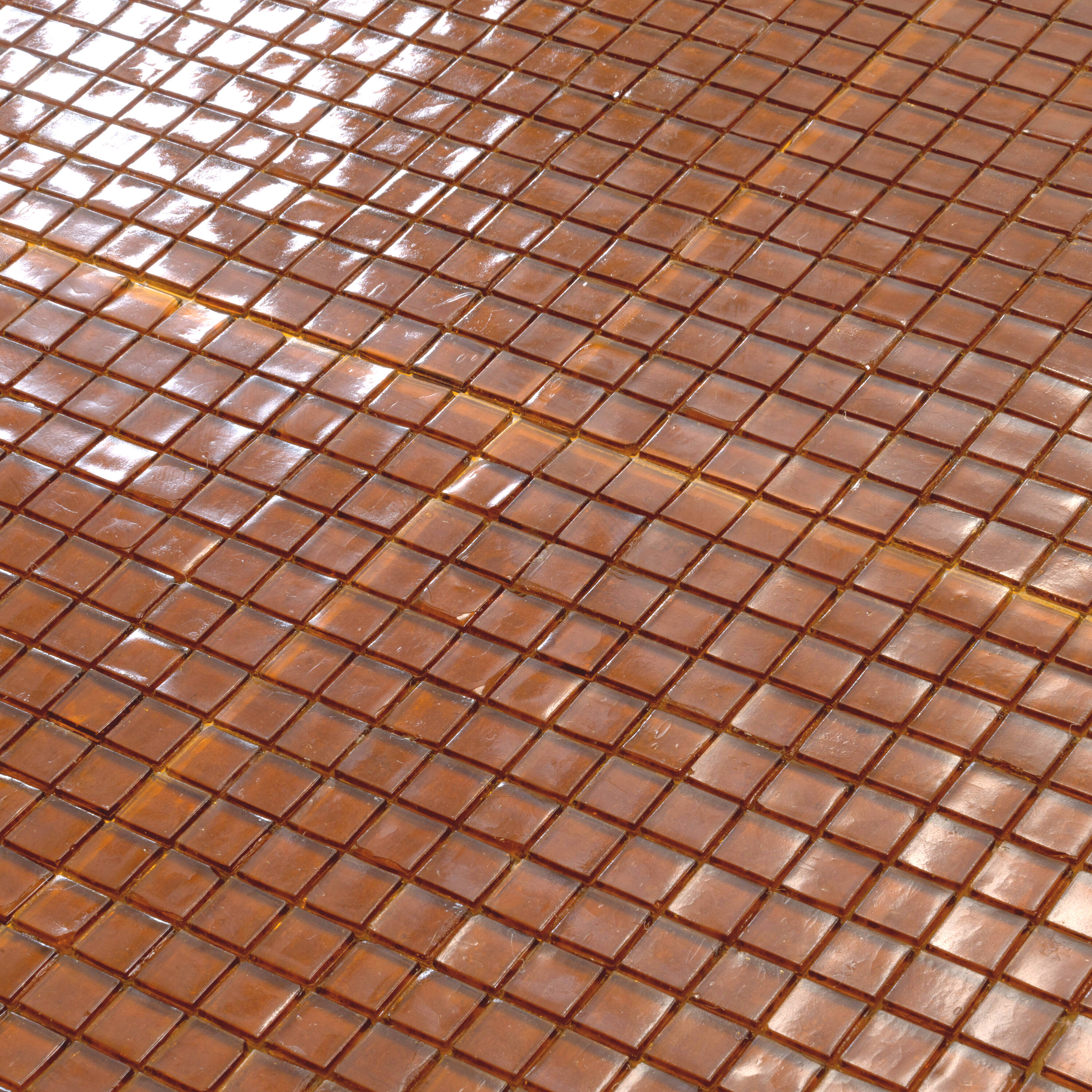 Apollo Tile Skosh Fire Orange 11-1/2-in x 11-1/2-in Glossy Glass Uniform Squares Floor and Wall Tile (18.69-sq. ft/ Carton)