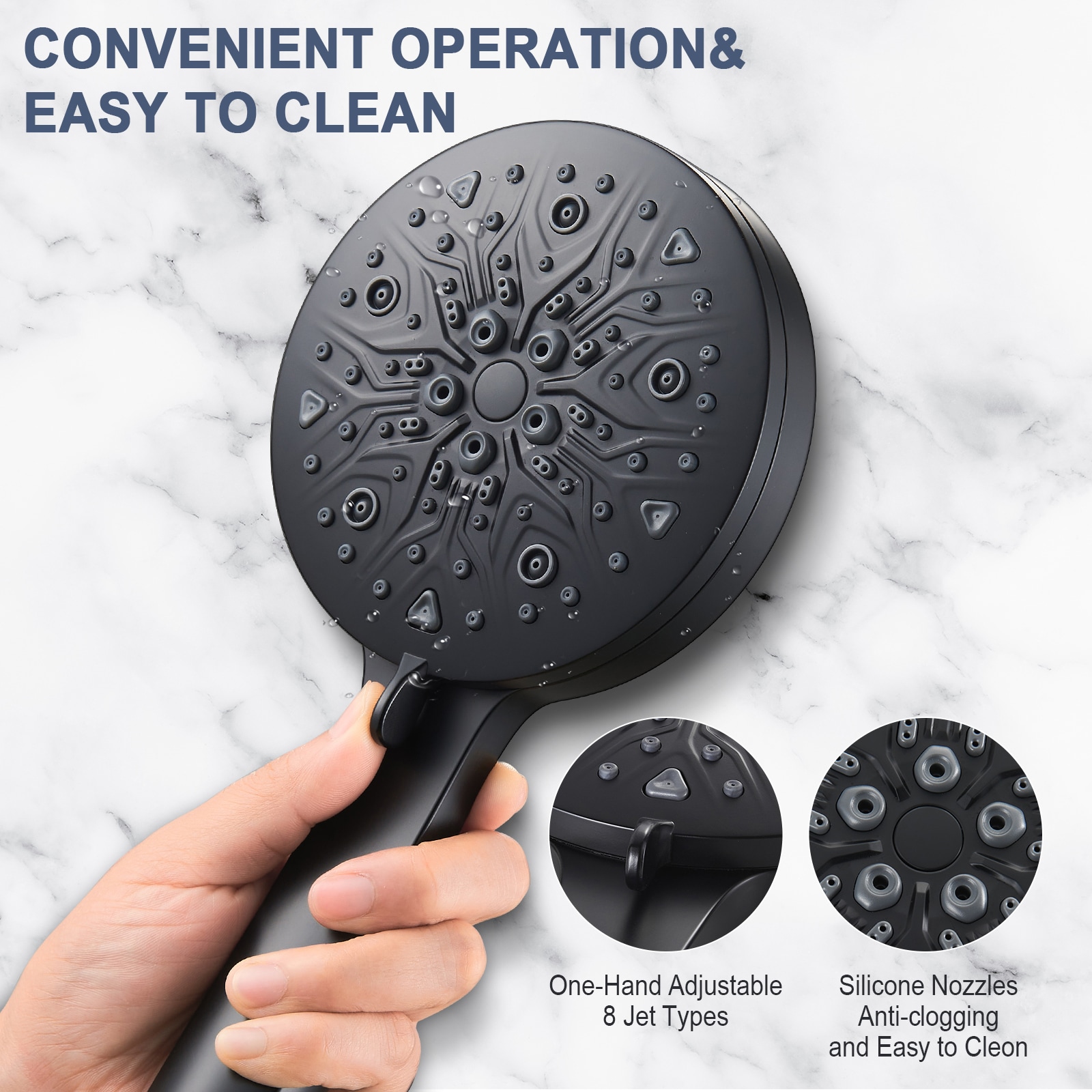 Cobbe LSKSHS0508B Fixed-Showerhead - View #6