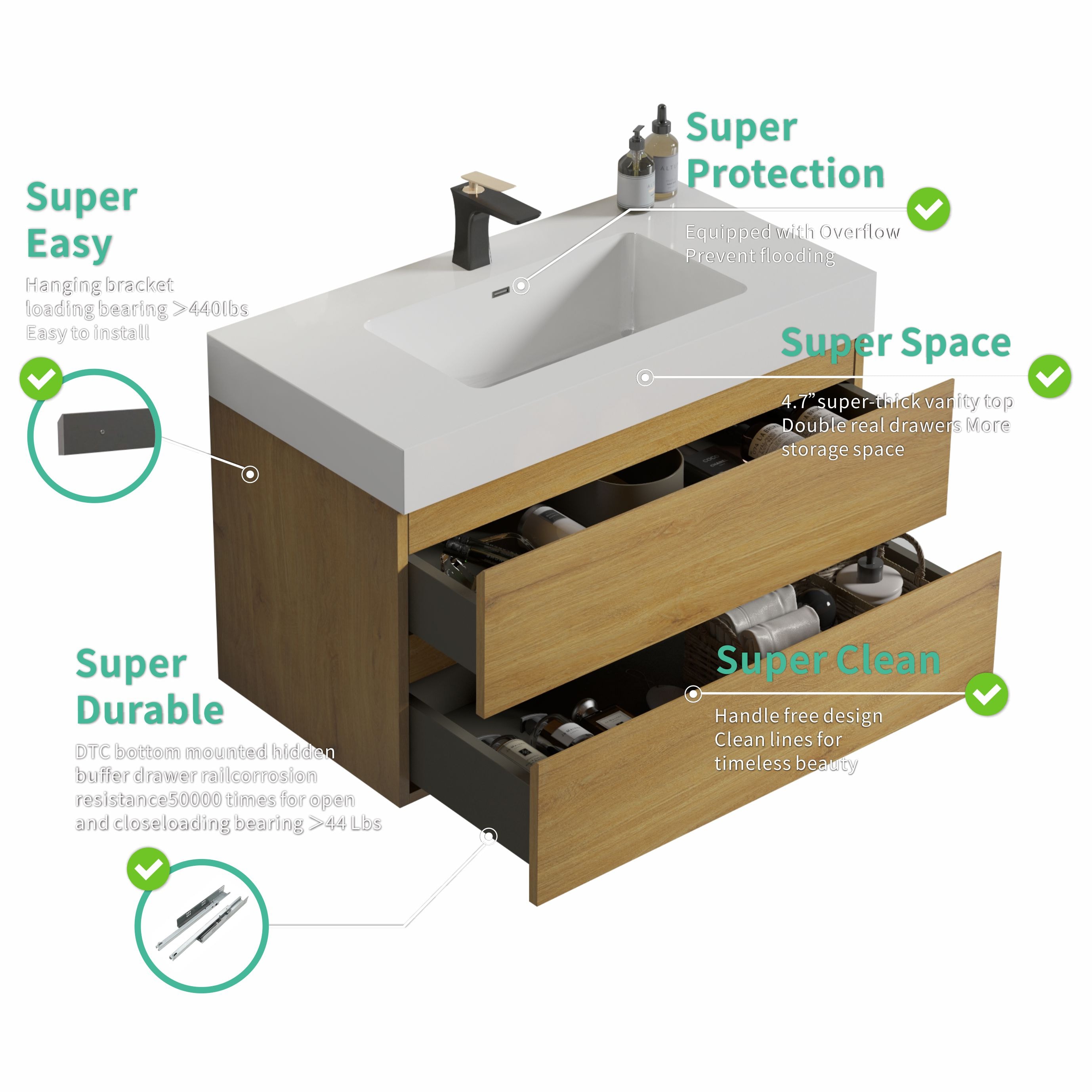 GDFStudio 328538 Bath-Vanity-Combo - View #10