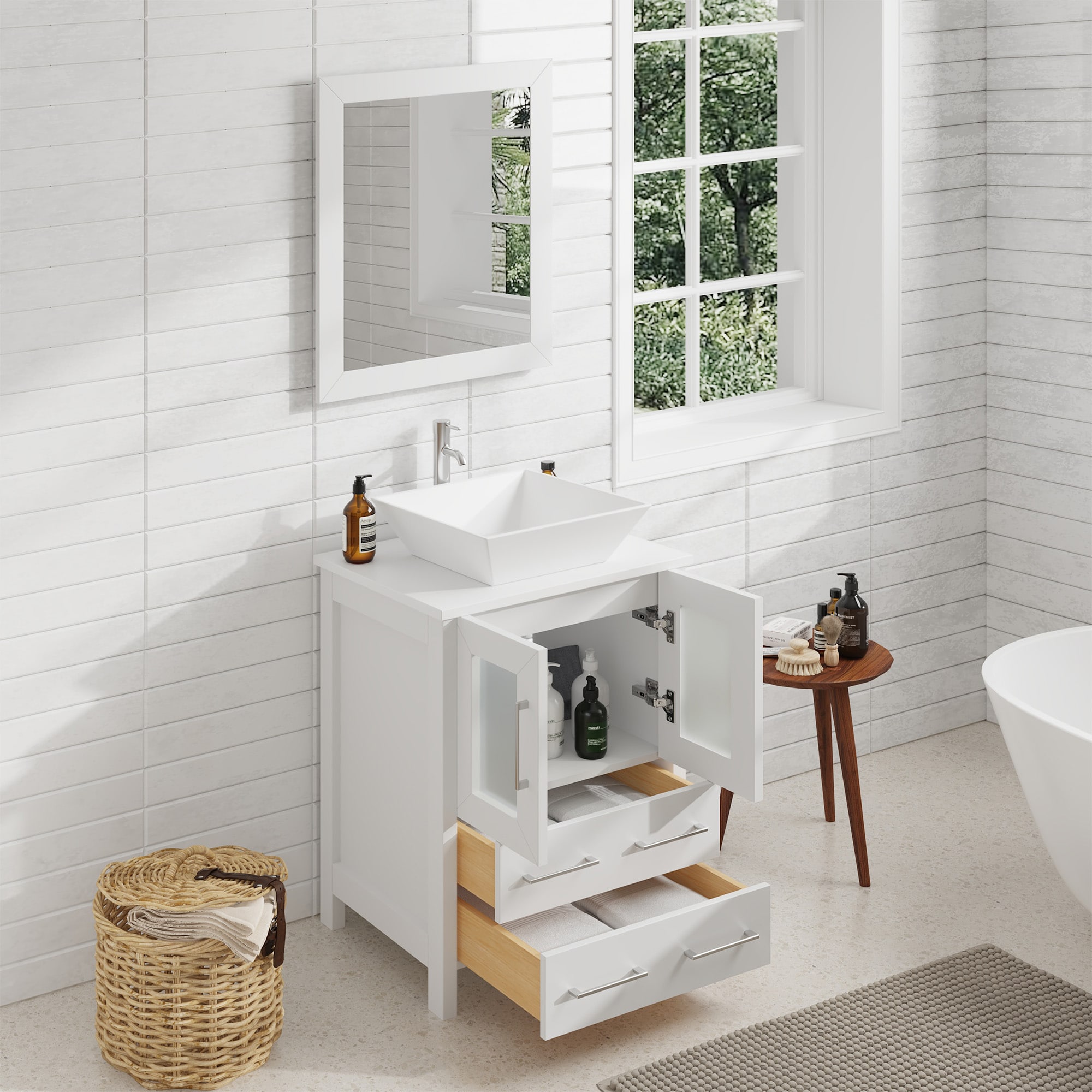 Vanity Art VA3124-W Bath-Vanity-Combo - View #3