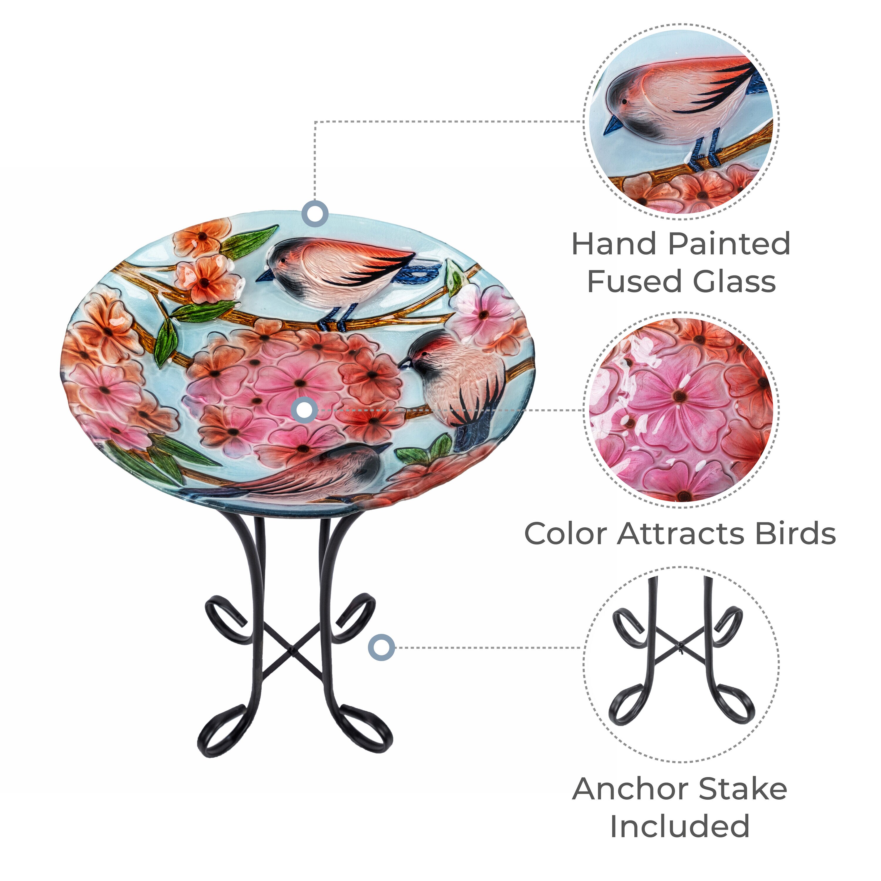 Teamson Home 4010341 birdbaths - View #7