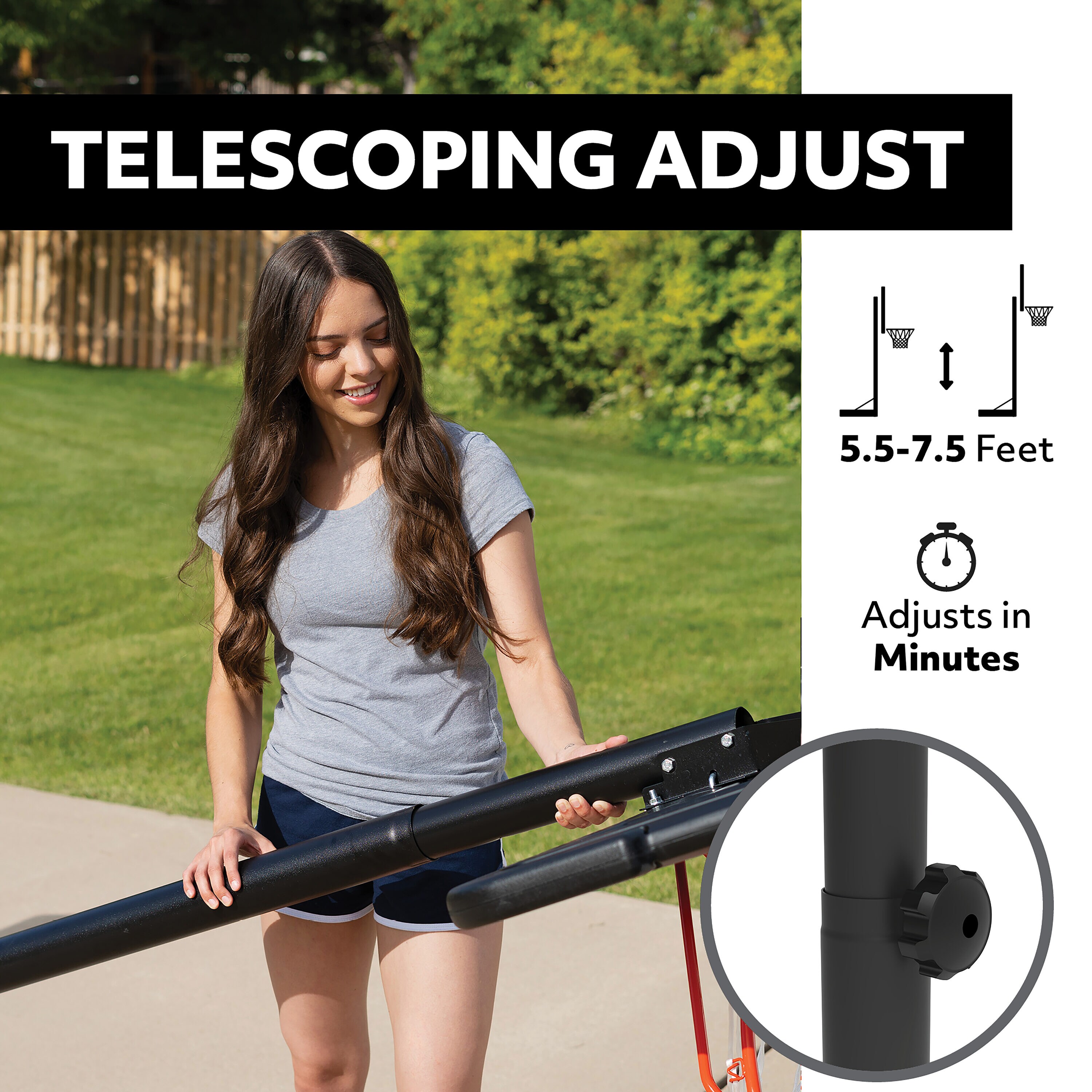 LIFETIME PRODUCTS 90022 Basketball-System - View #4