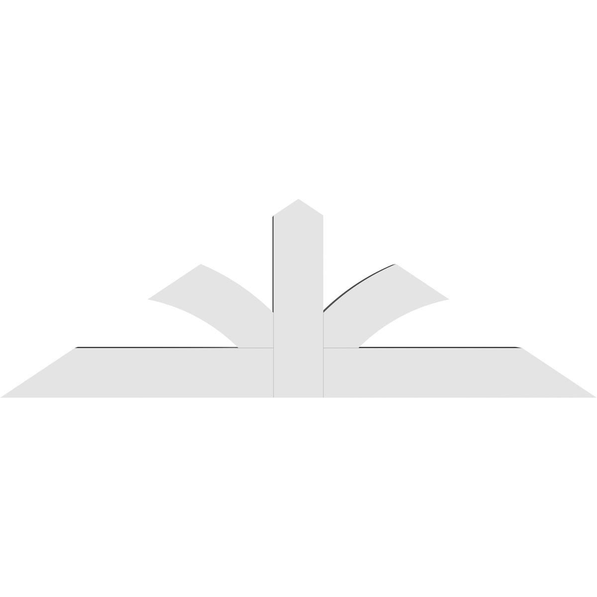 Ekena Millwork GBP048X16X0404RIC00 Exterior-Brackets-Braces - View #4