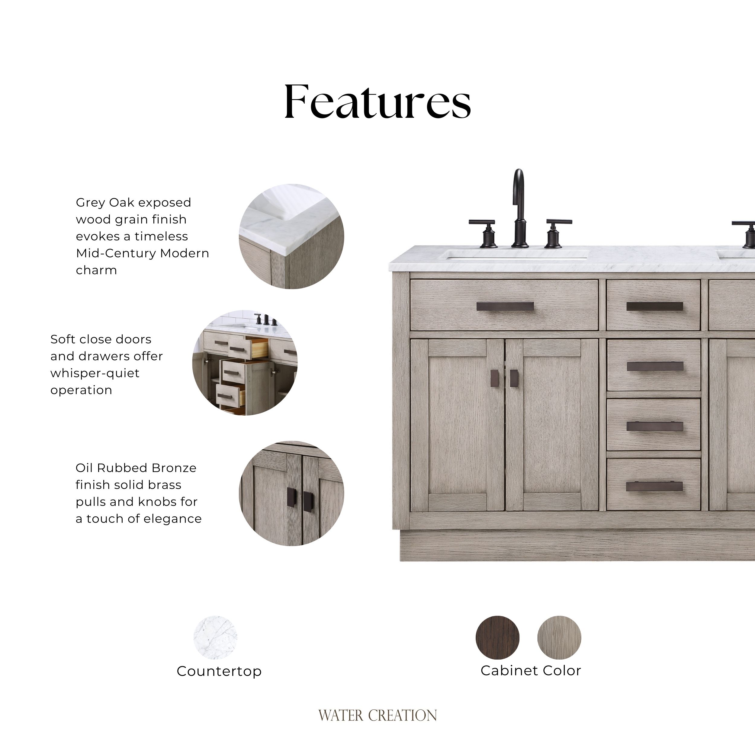 Water Creation CH60A-0300GK Bath-Vanity-Combo - View #10