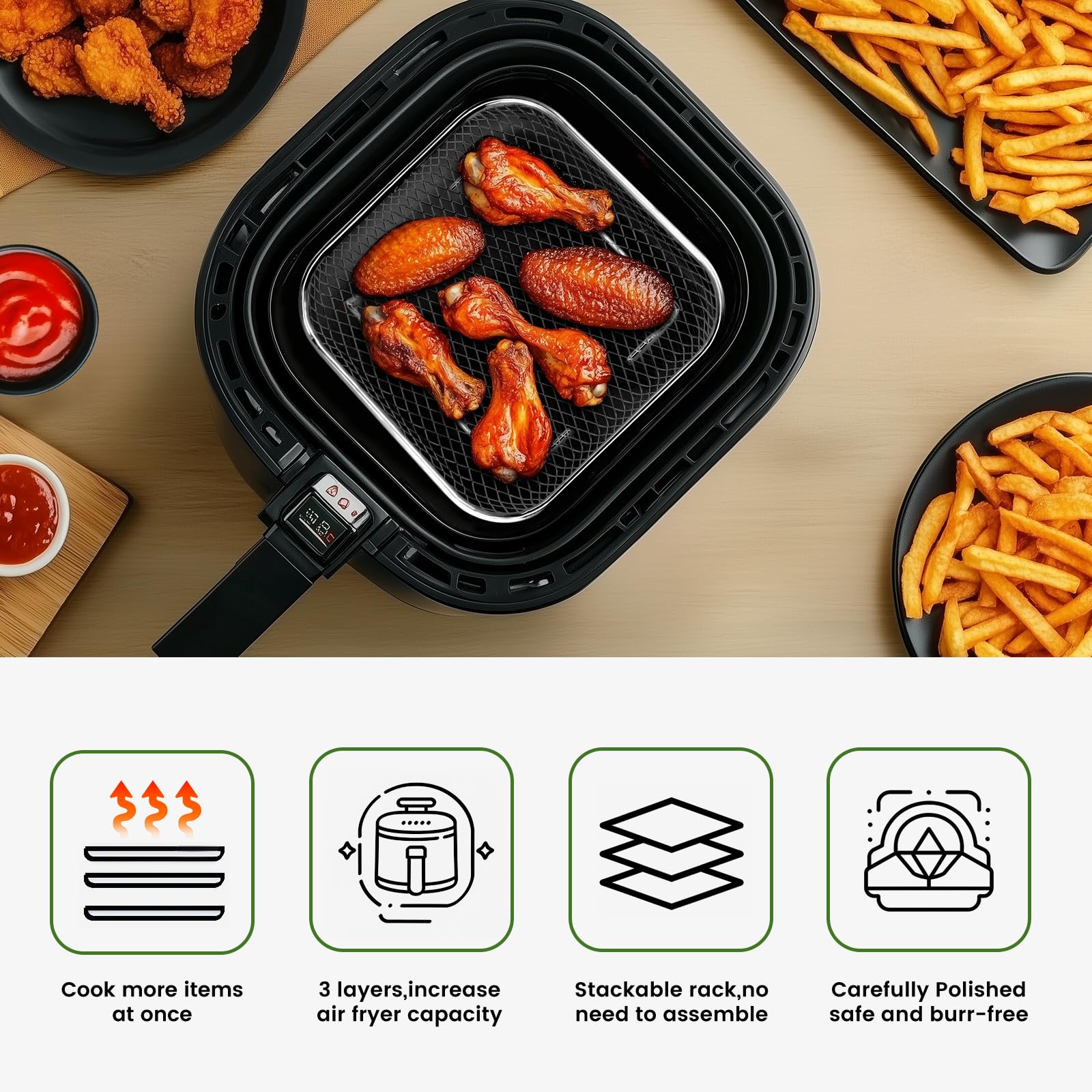 Anqtovp LAN0629N108 Fryer-Accessories - View #4