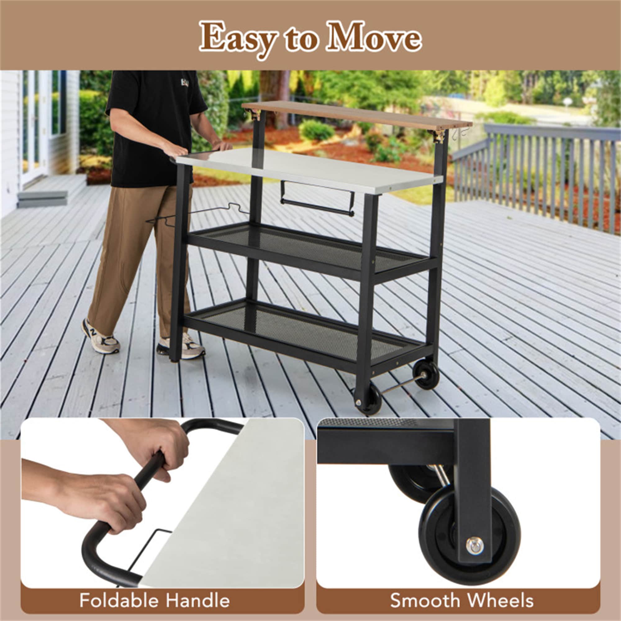 BABOOM BOM-P120380-CO Outdoor-Carts - View #7