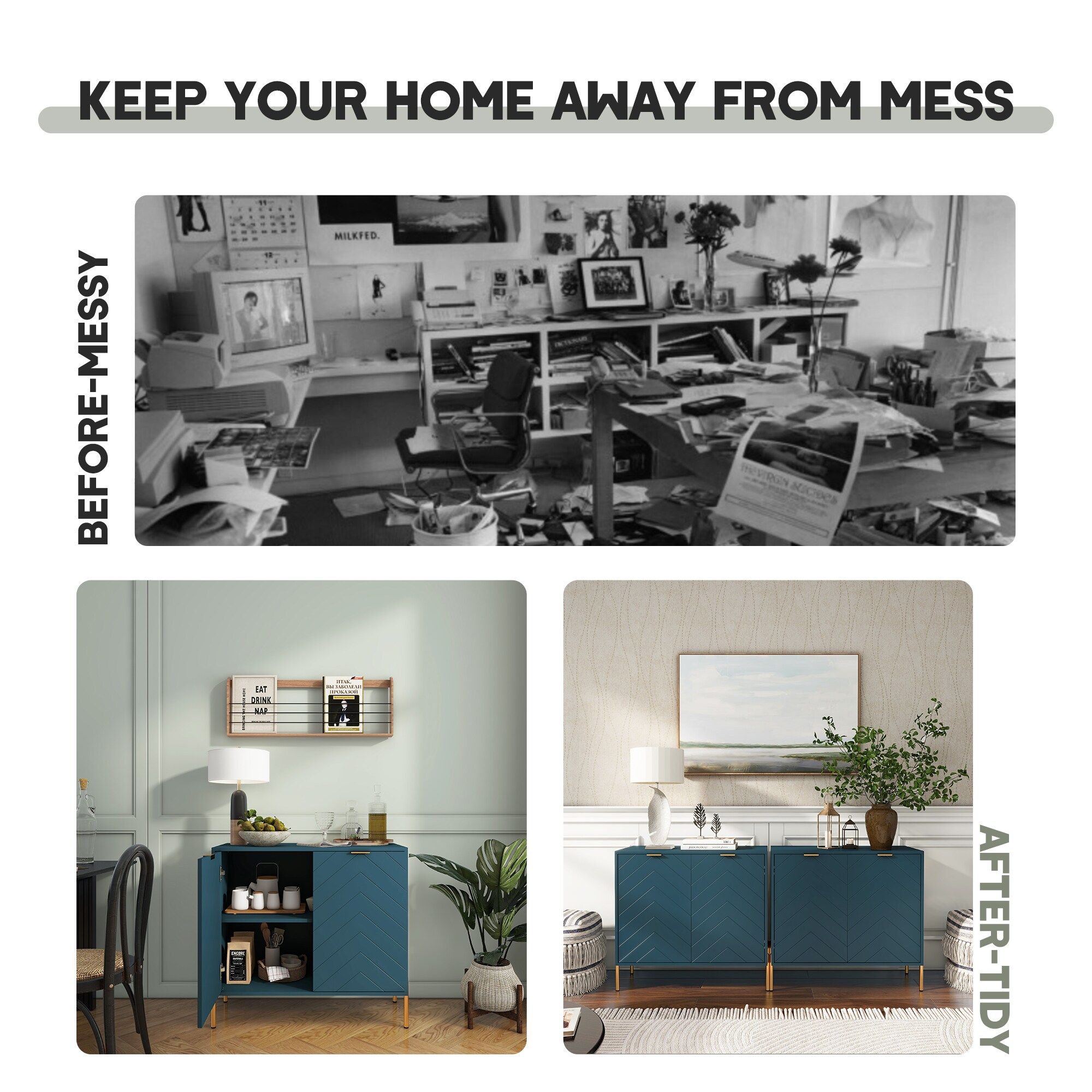 Clihome CL-CJ2M-GR chests - View #13