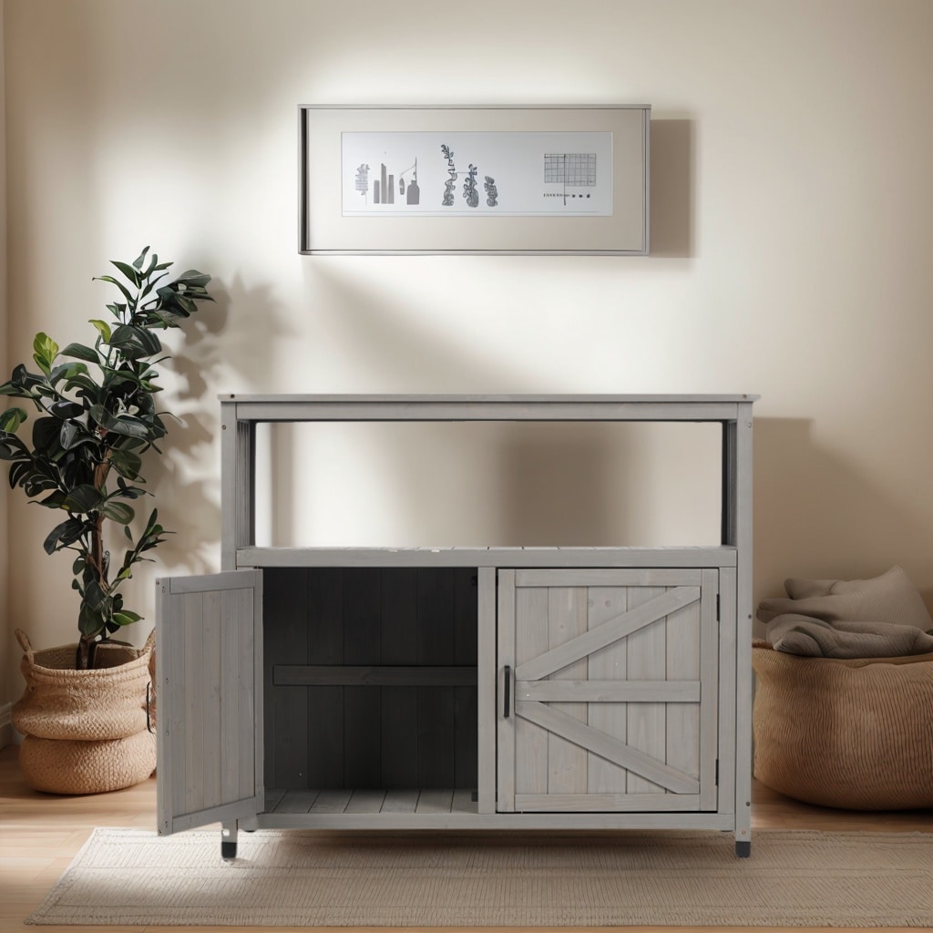 AHIOU HOME ZAAHG-P262542PB Potting-Benches - View #4