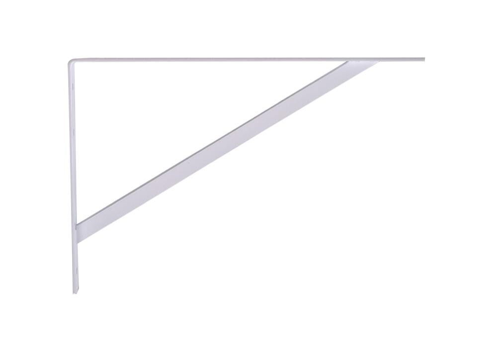 Hillman 852011 White Shelf Bracket (6-Pack)