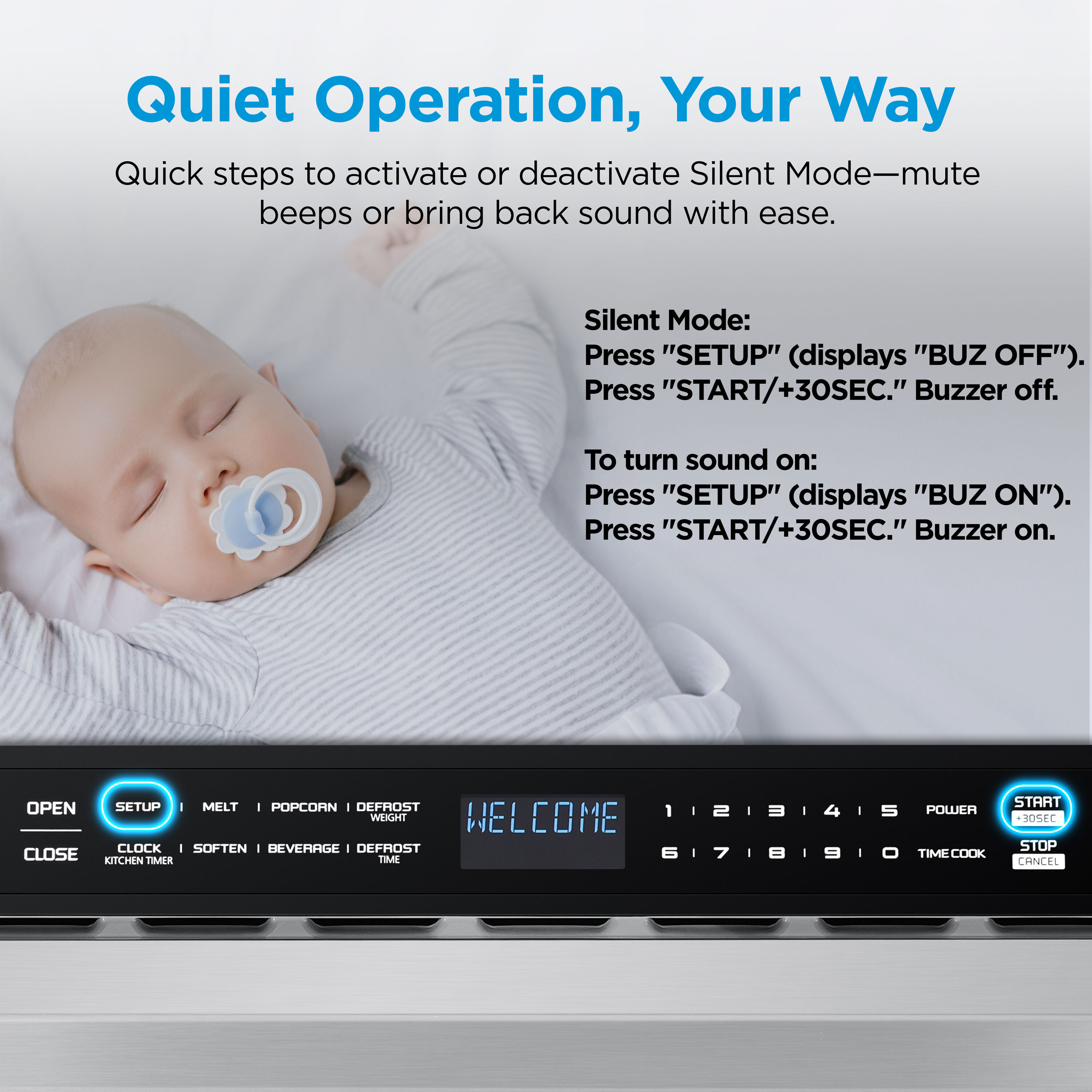 Midea MMB12S2AS Microwave-Drawers - View #6