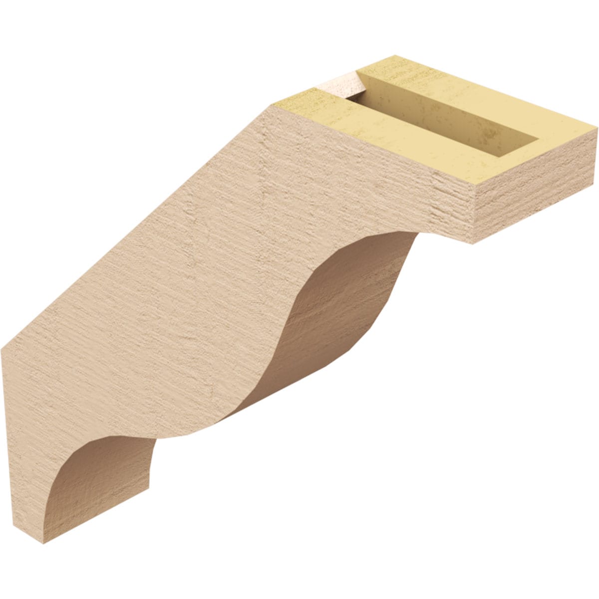 Ekena Millwork BRCUR03X12X12FSTRCPR braces - View #6