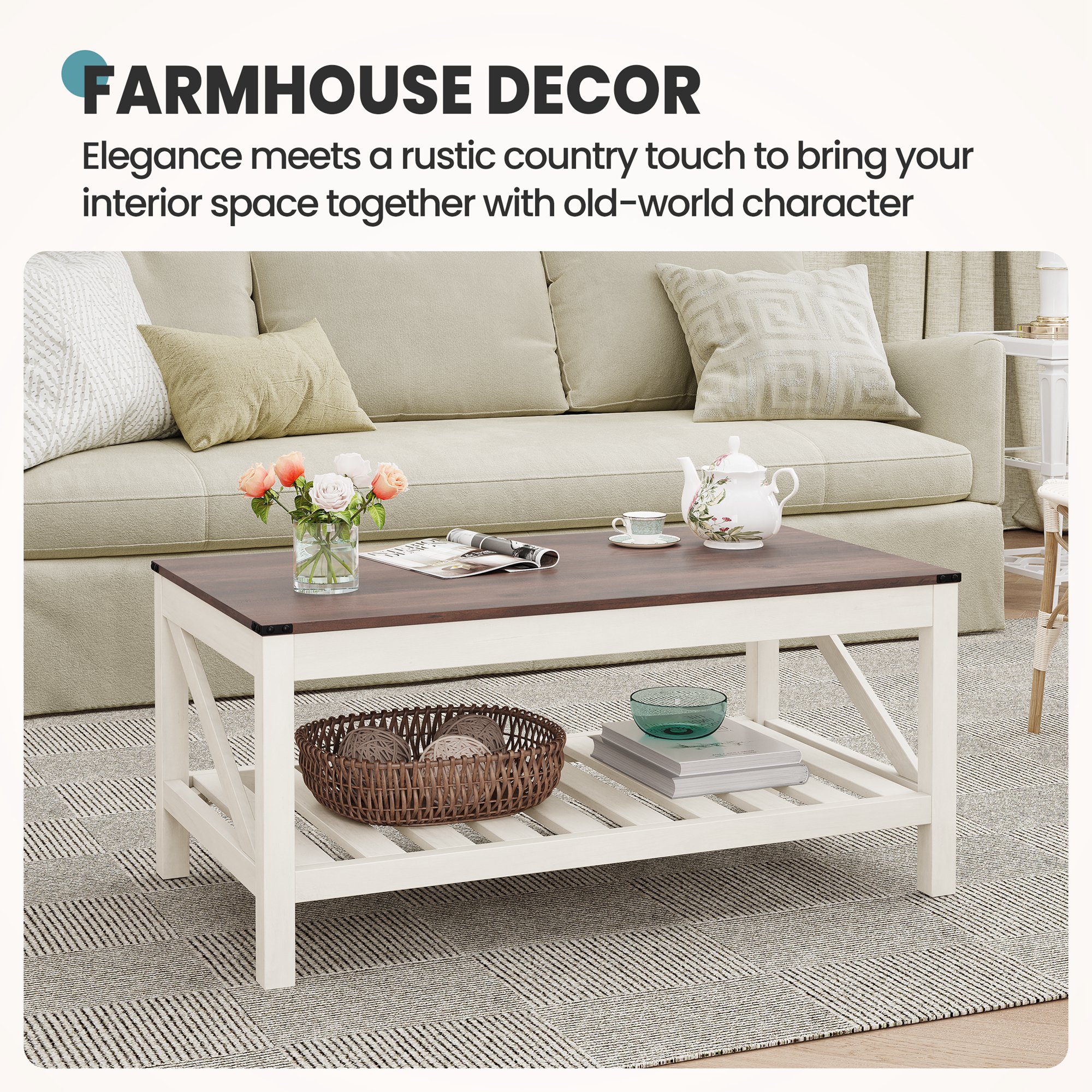 Crestlive Products CL-CT002BRN Coffee-Tables - View #7