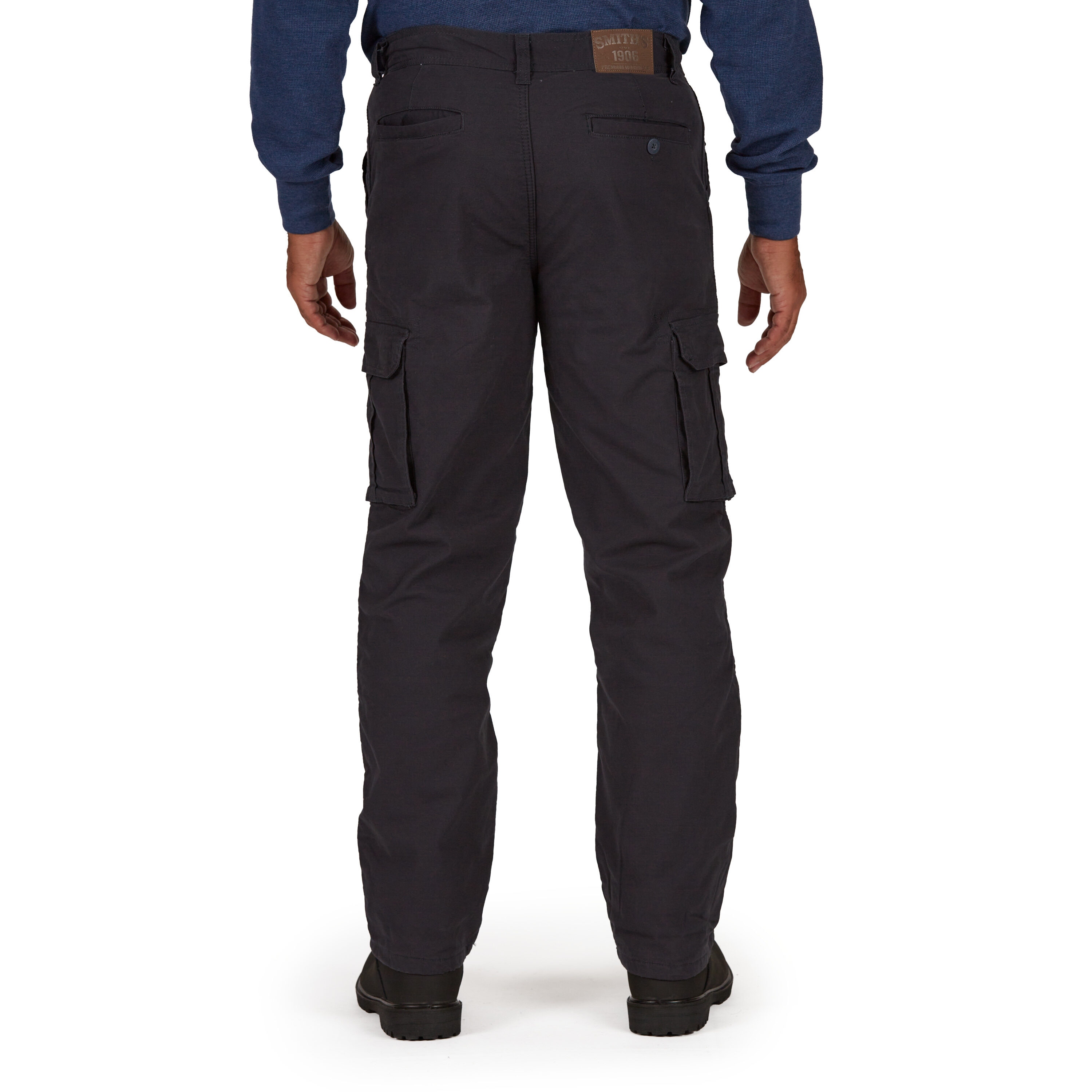 Men's Premium Industrial Flat Front Comfort Waist Workwear Pant, Work  Uniform Pants