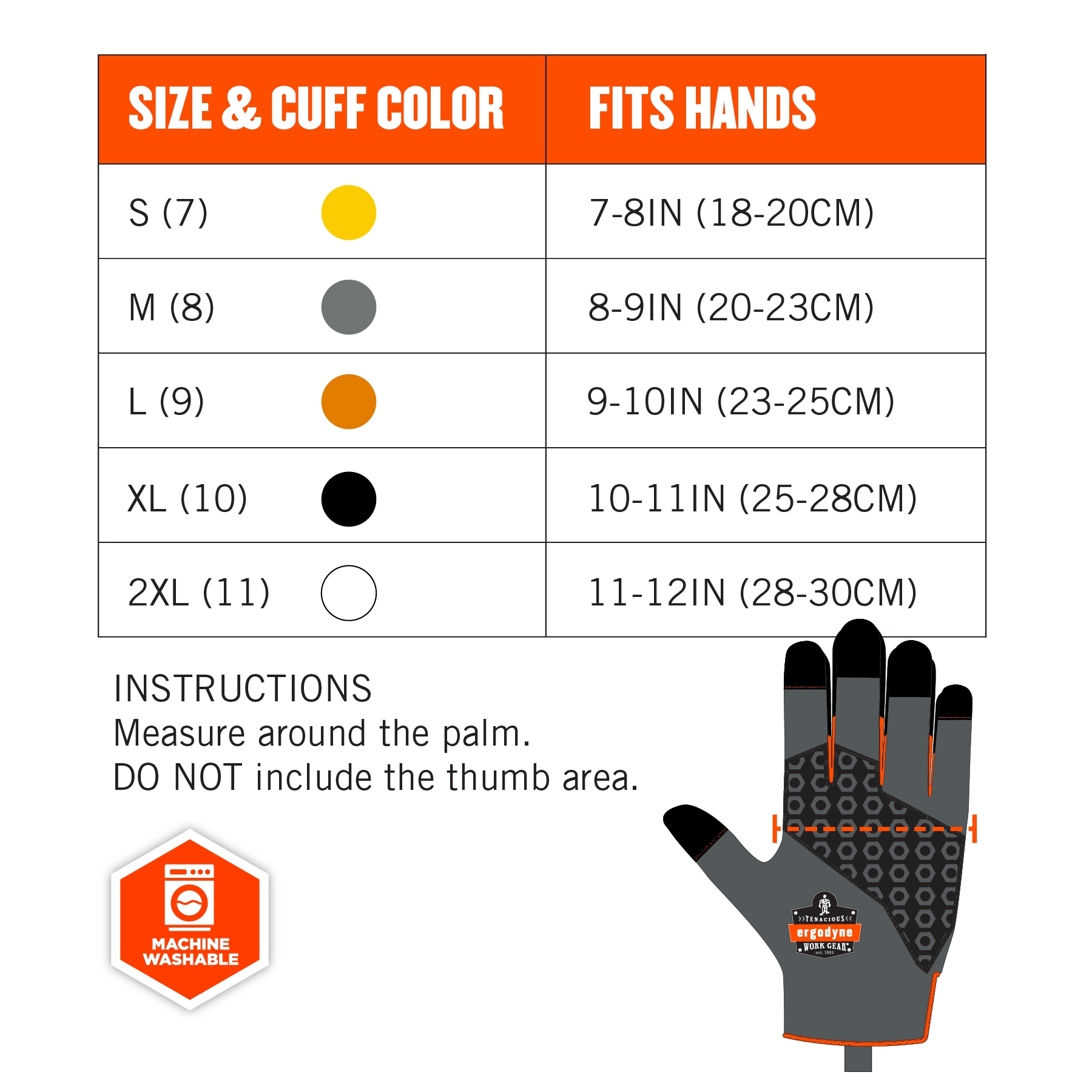 Ergodyne 18024 Work-Gloves - View #6