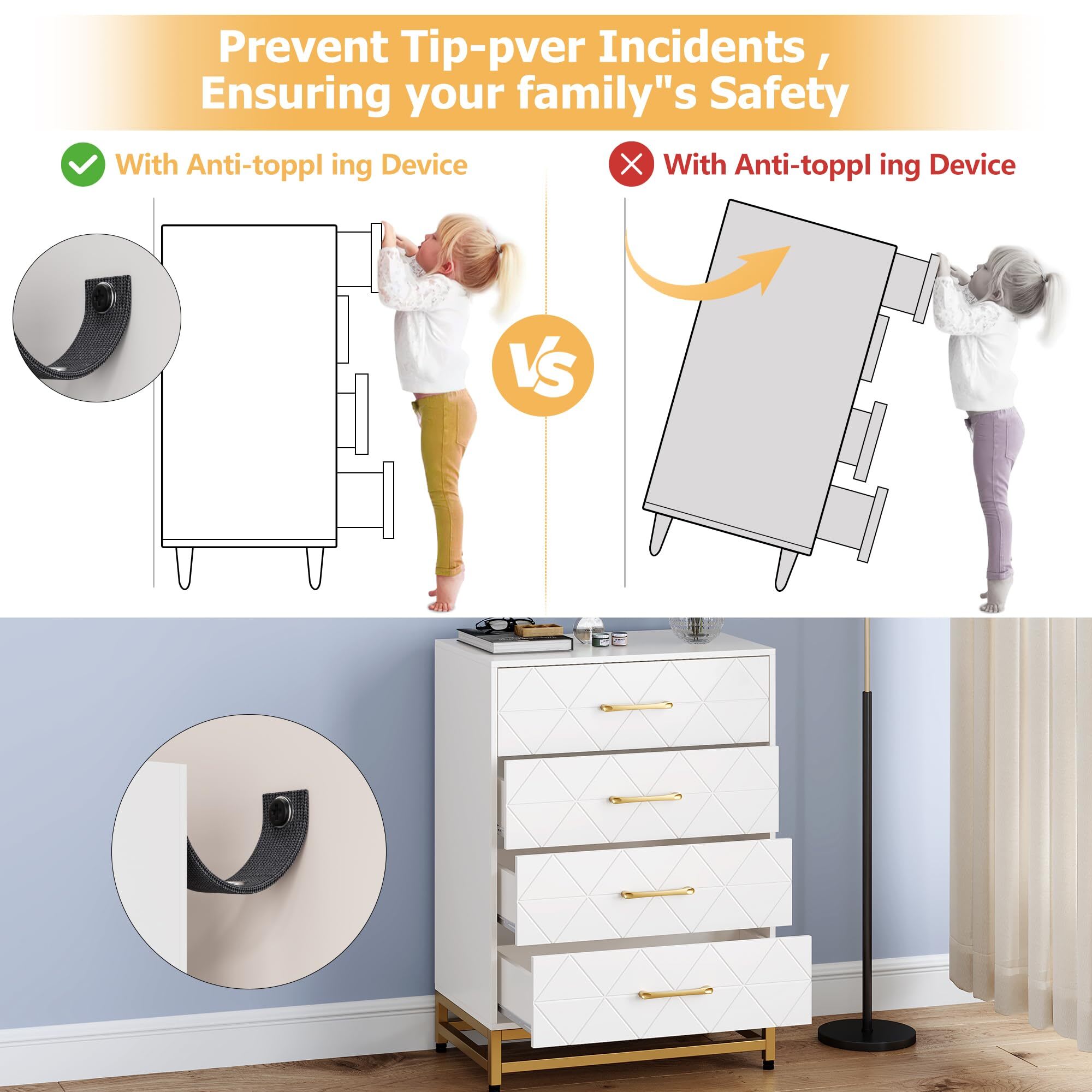 Qeetex MIE-PHO0ZO8P23T dressers - View #7