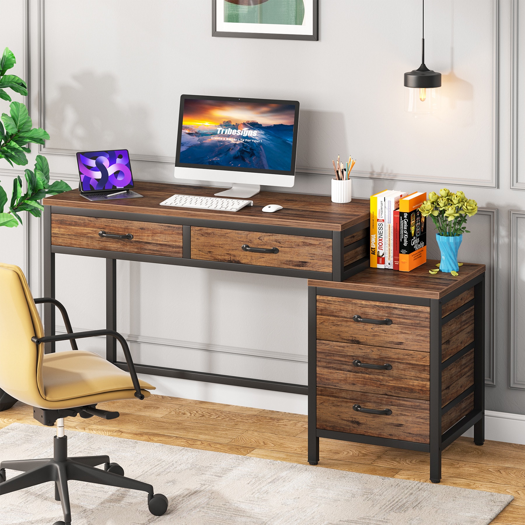 Fnova LWTJ-JW0390X Office-Tables - View #2