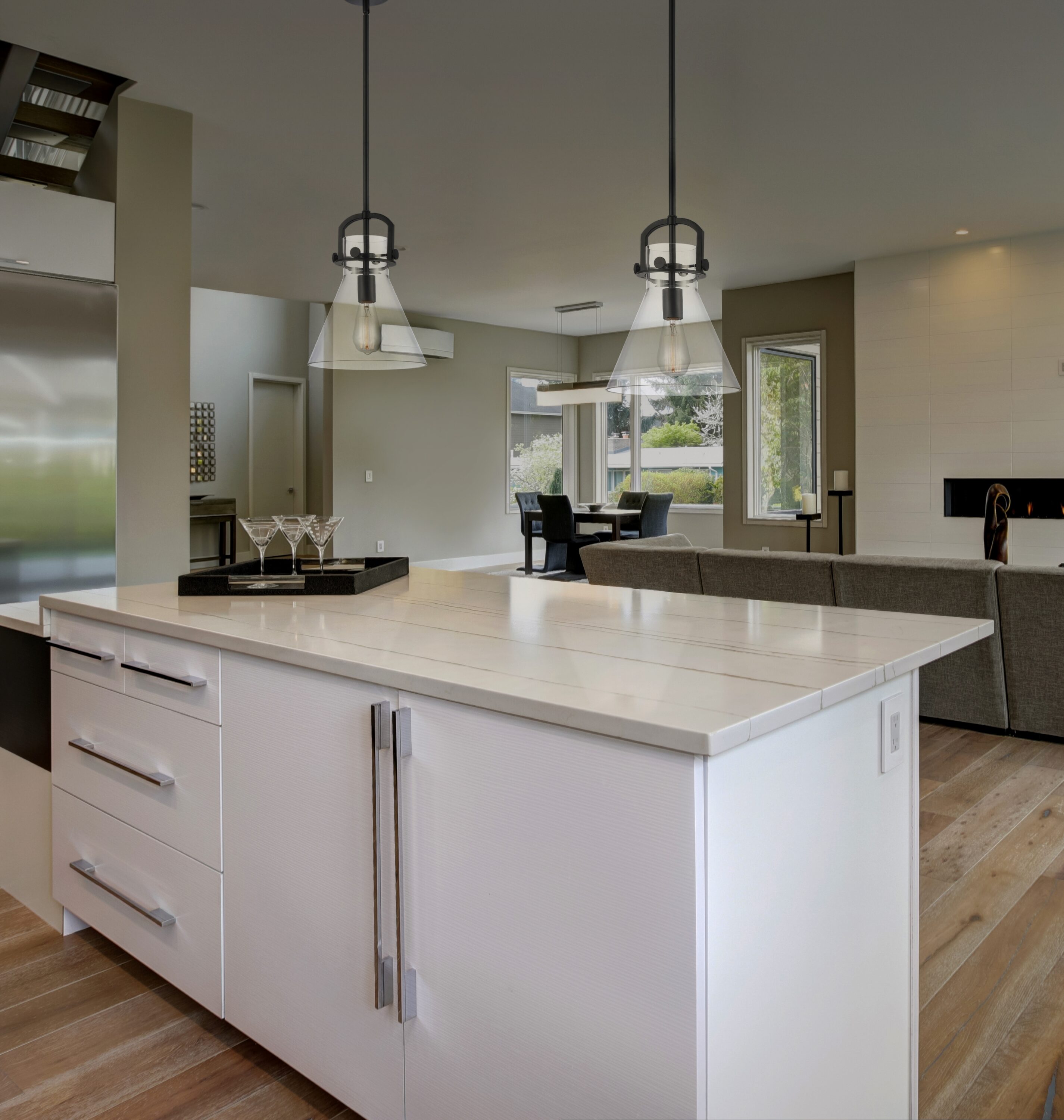 Innovations Lighting 410-1SM-BK-G411-10CL Pendant-Lights - View #2