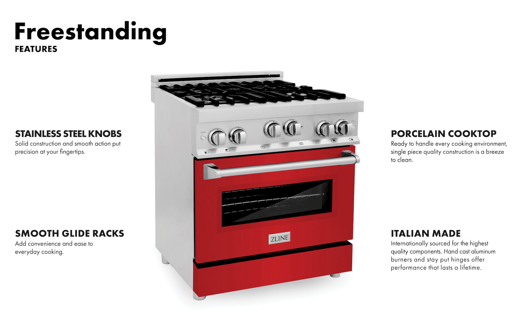 ZLINE KITCHEN & BATH RG-RM-30 Freestanding-Gas-Ranges - View #10