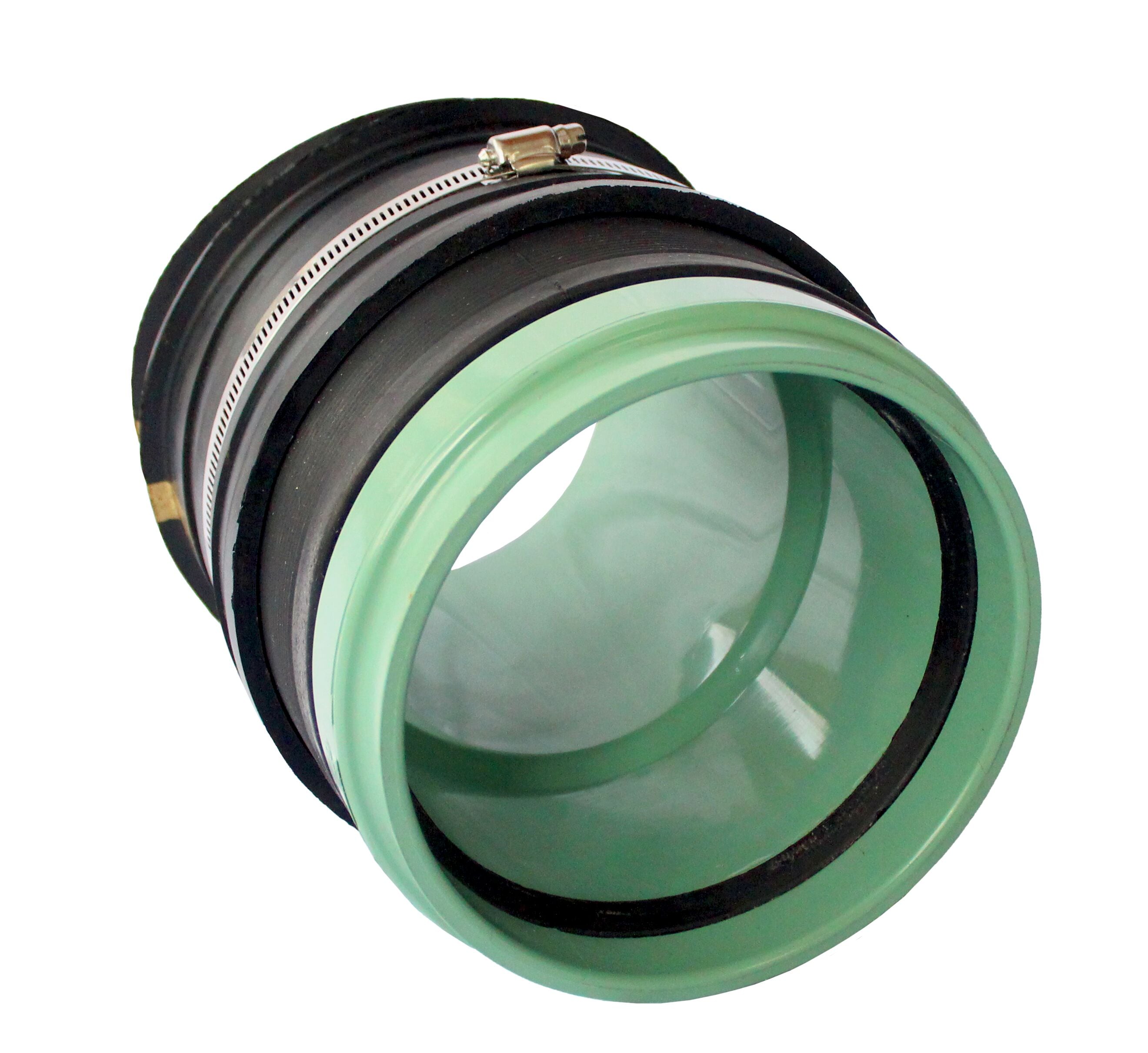 ADS 6601IC Inserta-Tee 3-in Black Saddle Tee