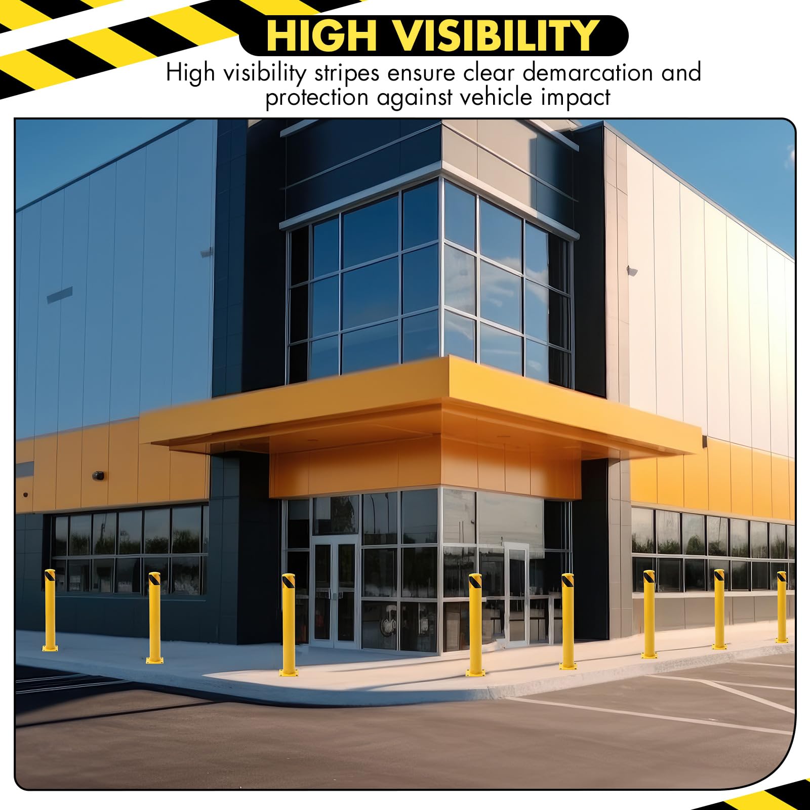 Garvee LYU01VAM-3447LRBP Commercial-Bollards - View #6