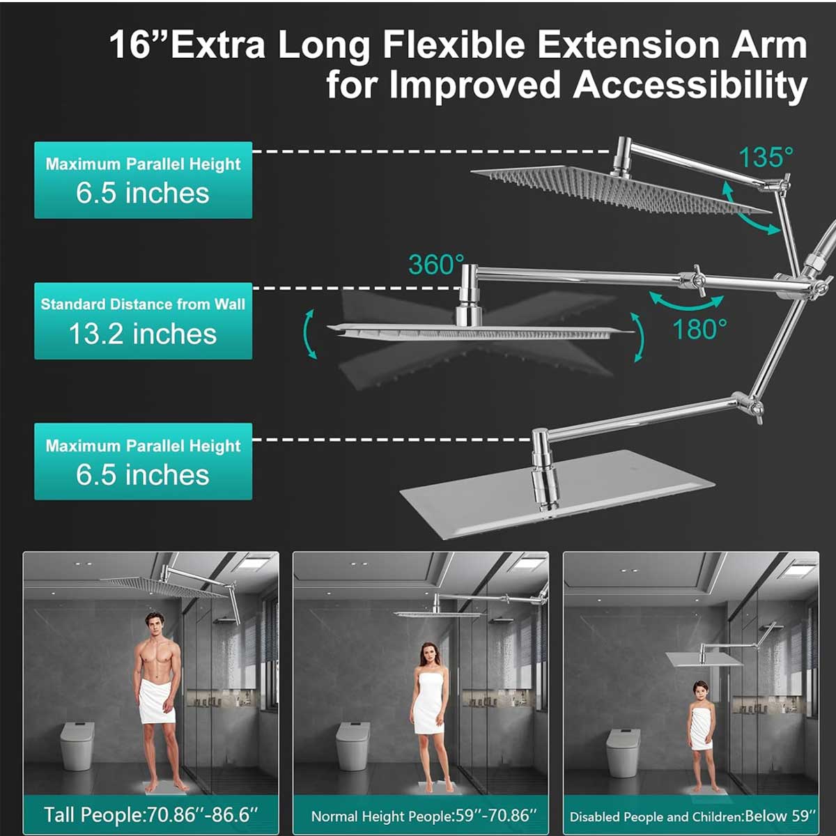Aoibox IT85S012 Fixed-Showerhead - View #2