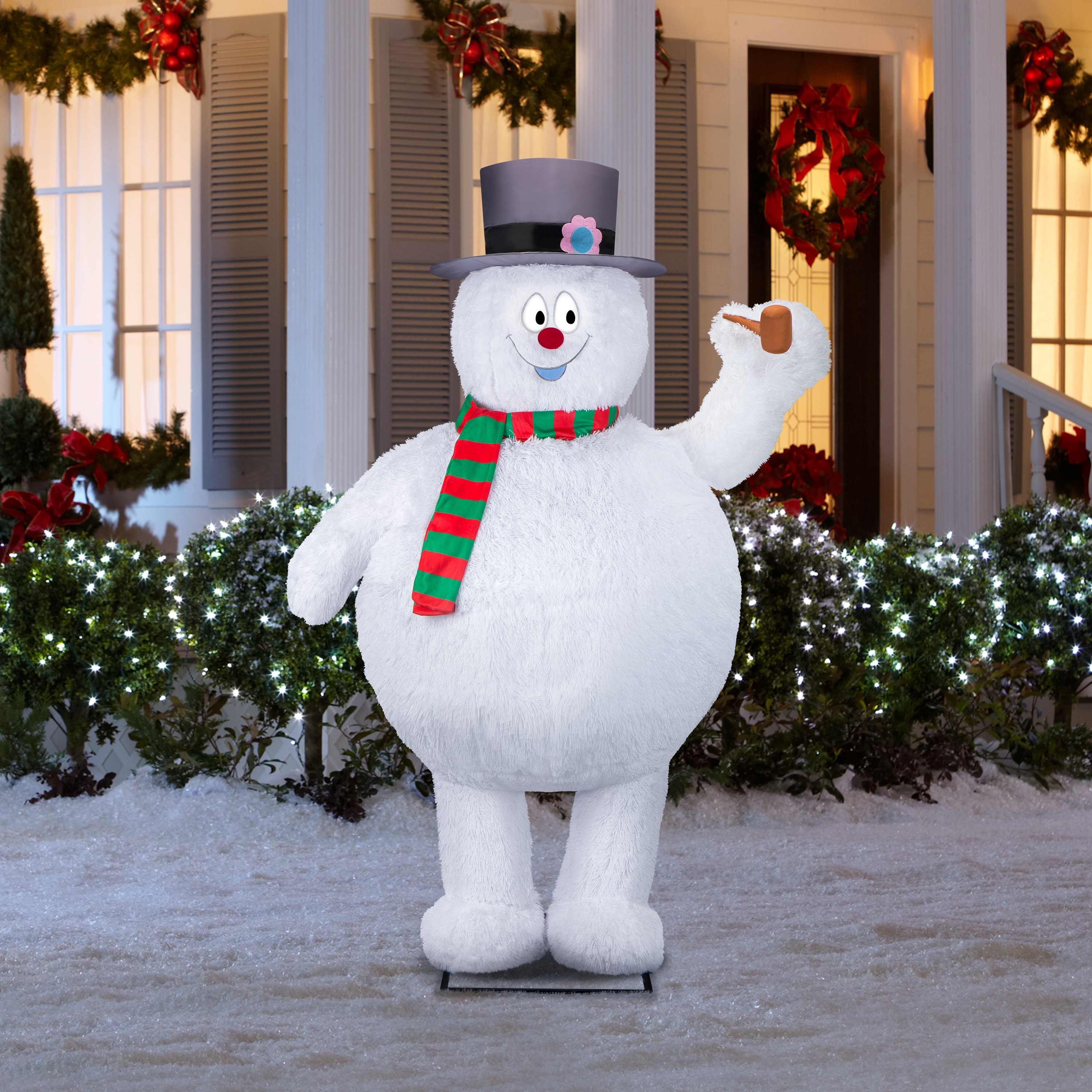Warner Brothers 6.69-FT Frosty the Snowman Animated Outdoor