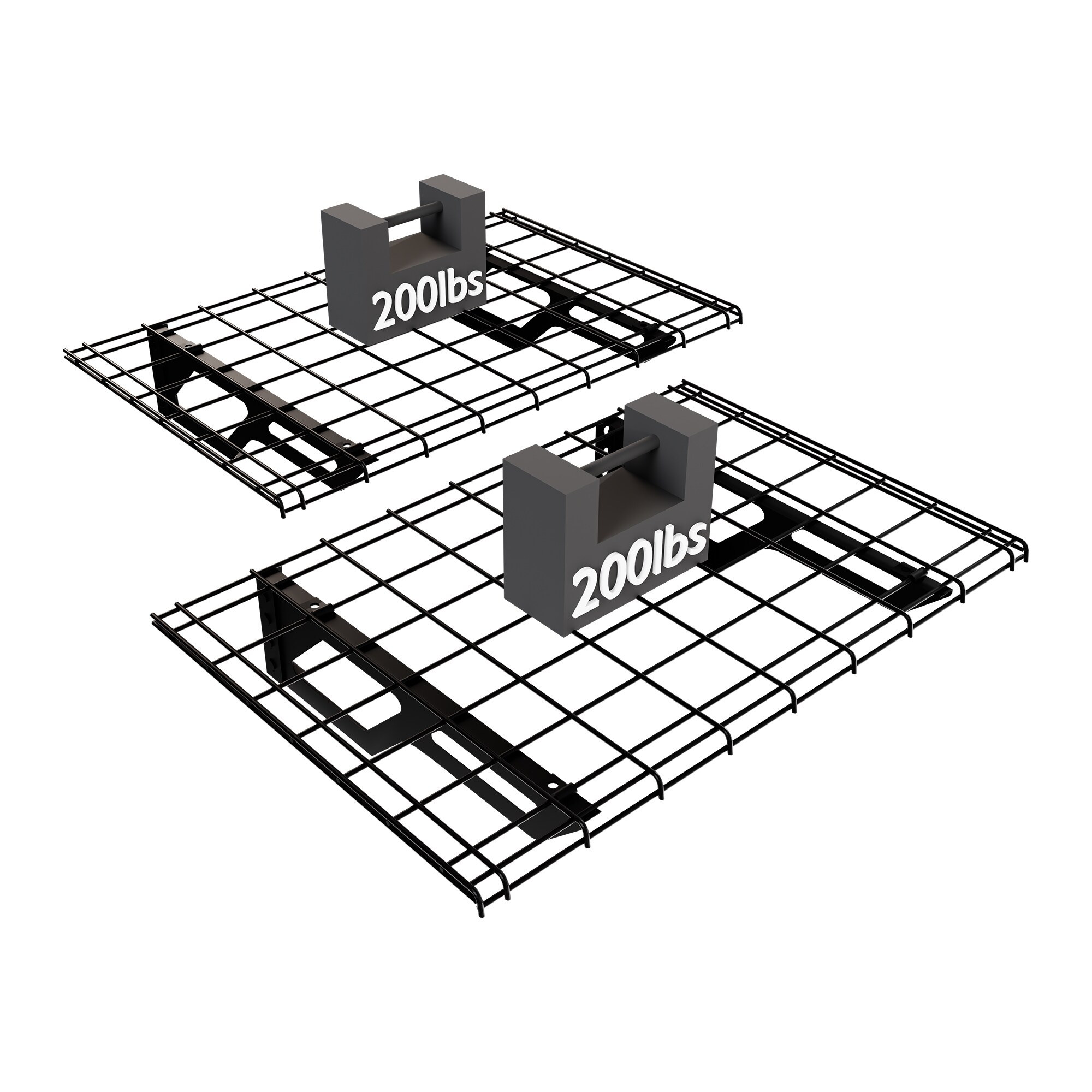 Shuntong SH-2X3-HM-02 Wall-Mounted-Shelving - View #3