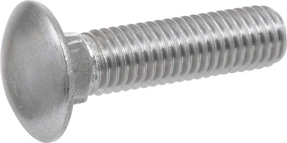 Hillman 5/16-in x 3/4-in Stainless Coarse Thread Interior/Exterior Carriage  Bolt (10-Count) in the Carriage Bolts department at