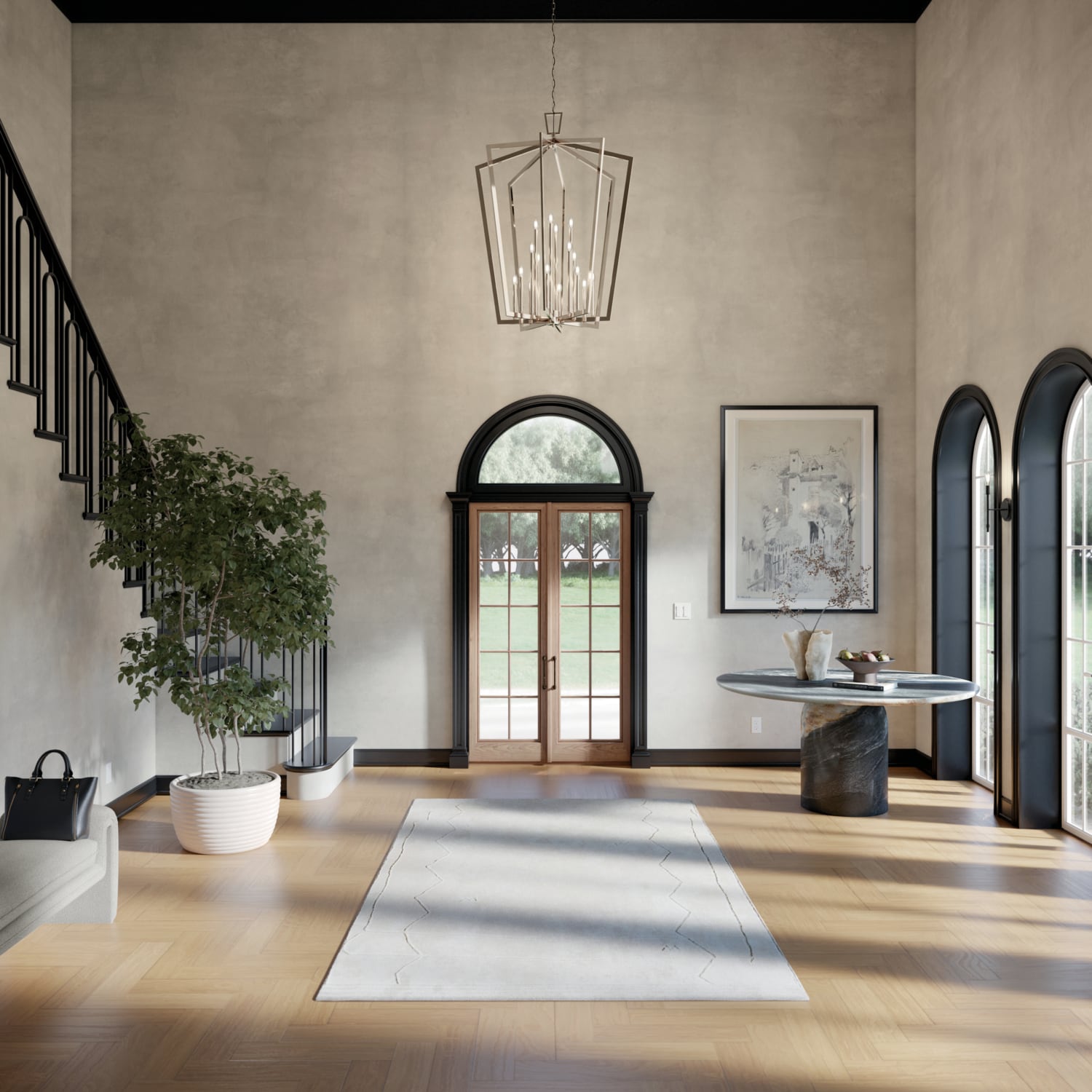 Kichler Abbotswell 16 -Light Polished Nickel Traditional Lantern Large Hanging Pendant light 5524010 Kichler Abbotswell 16 -Light Polished Nickel Traditional Lantern Large Hanging Pendant light 5524010 Sansujyuku sansujyuku.com