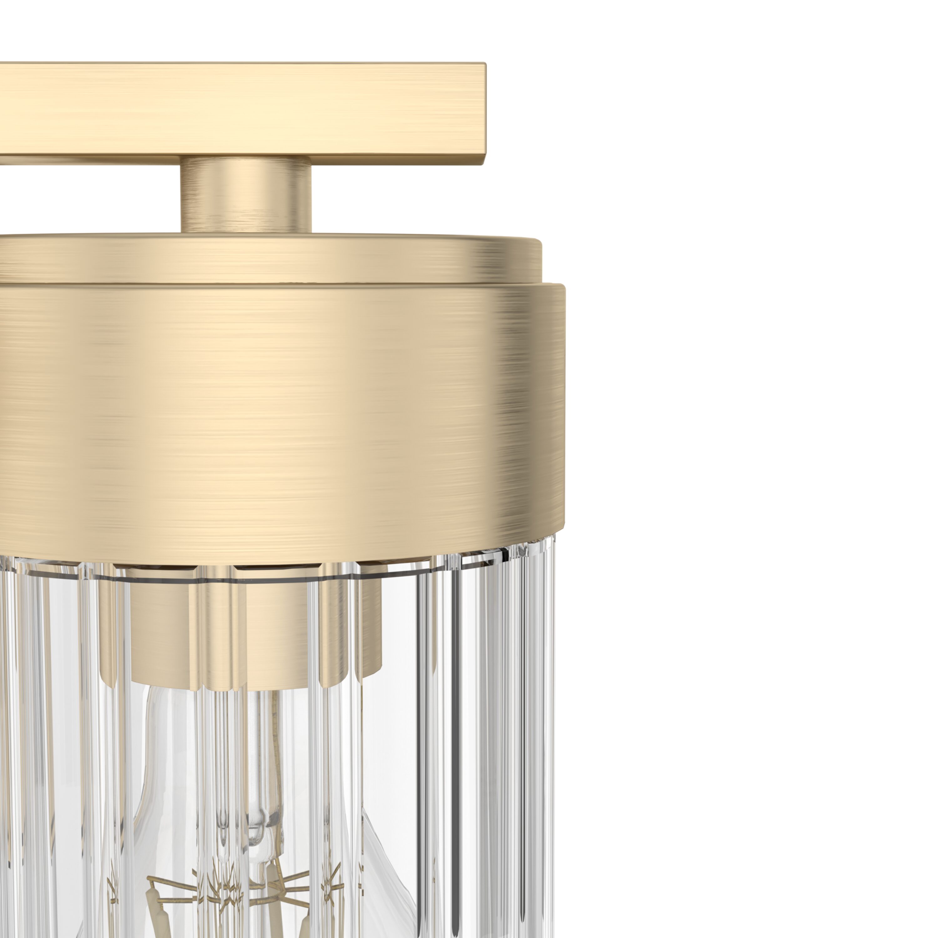 Alturas Gold Dimmable 2-Light Modern Vanity Fixture
