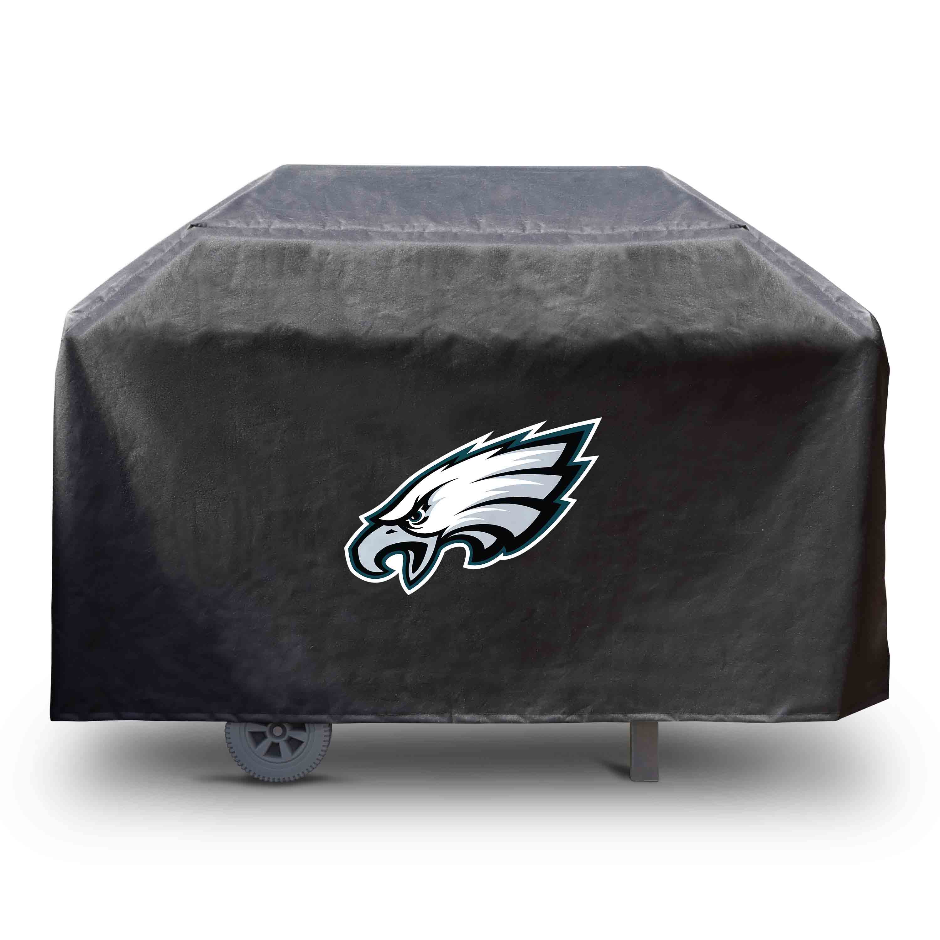 FANMATS 41140 Philadelphia Eagles 4 burner grill cover 68-Inches W x 35-Inches H Black Fits most Cover