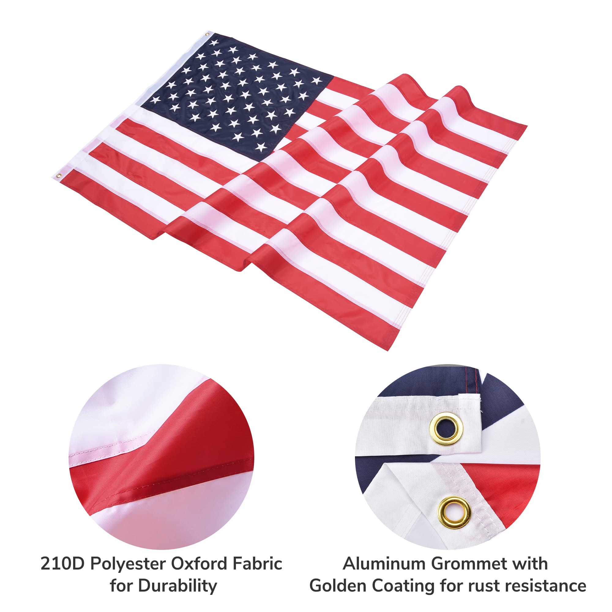 Yescom 22FLA007-US46X2-LO Decorative-Banner-Flags - View #3