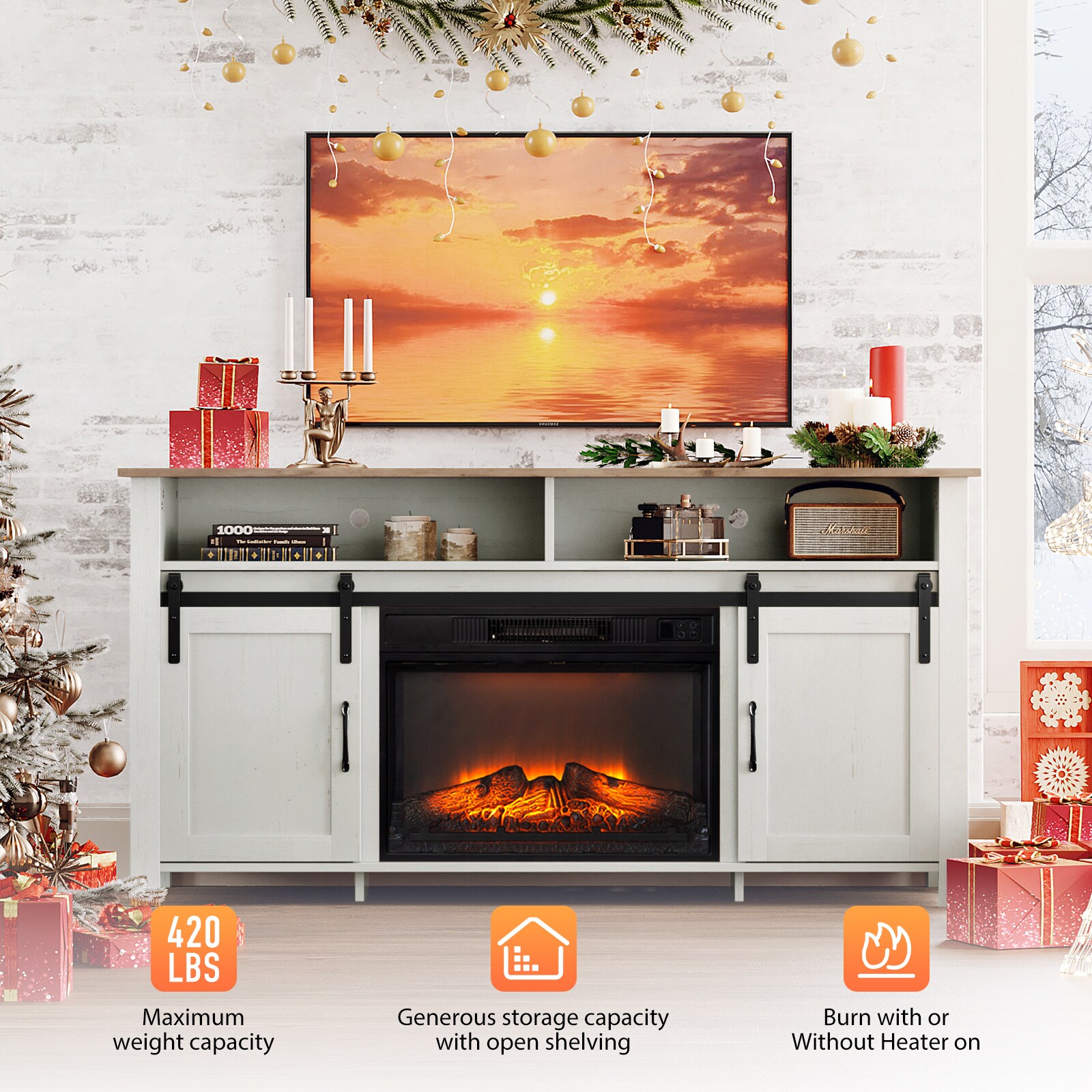 VINGLI LS-G52008459+0851 Electric-Fireplaces - View #4