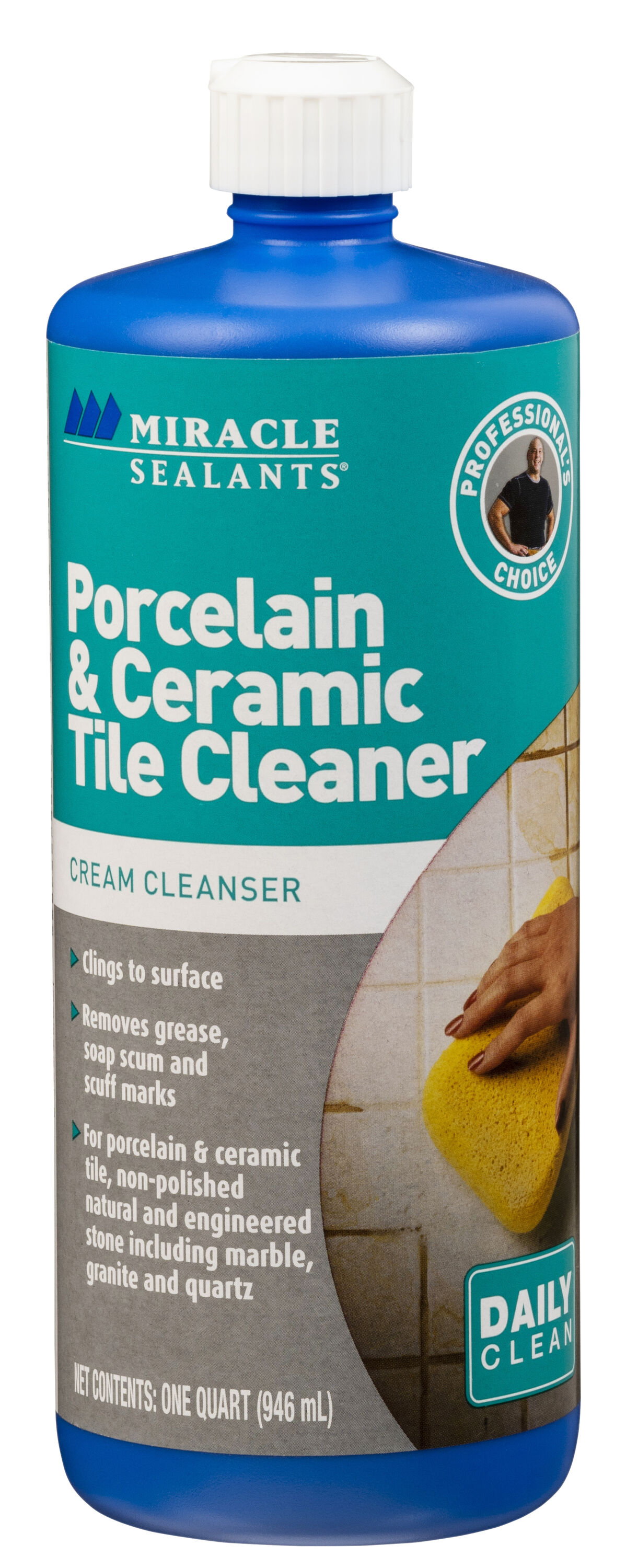 Miracle Sealants PCTCGAL4 Porcelain & Ceramic Tile Cleaners, Gallon