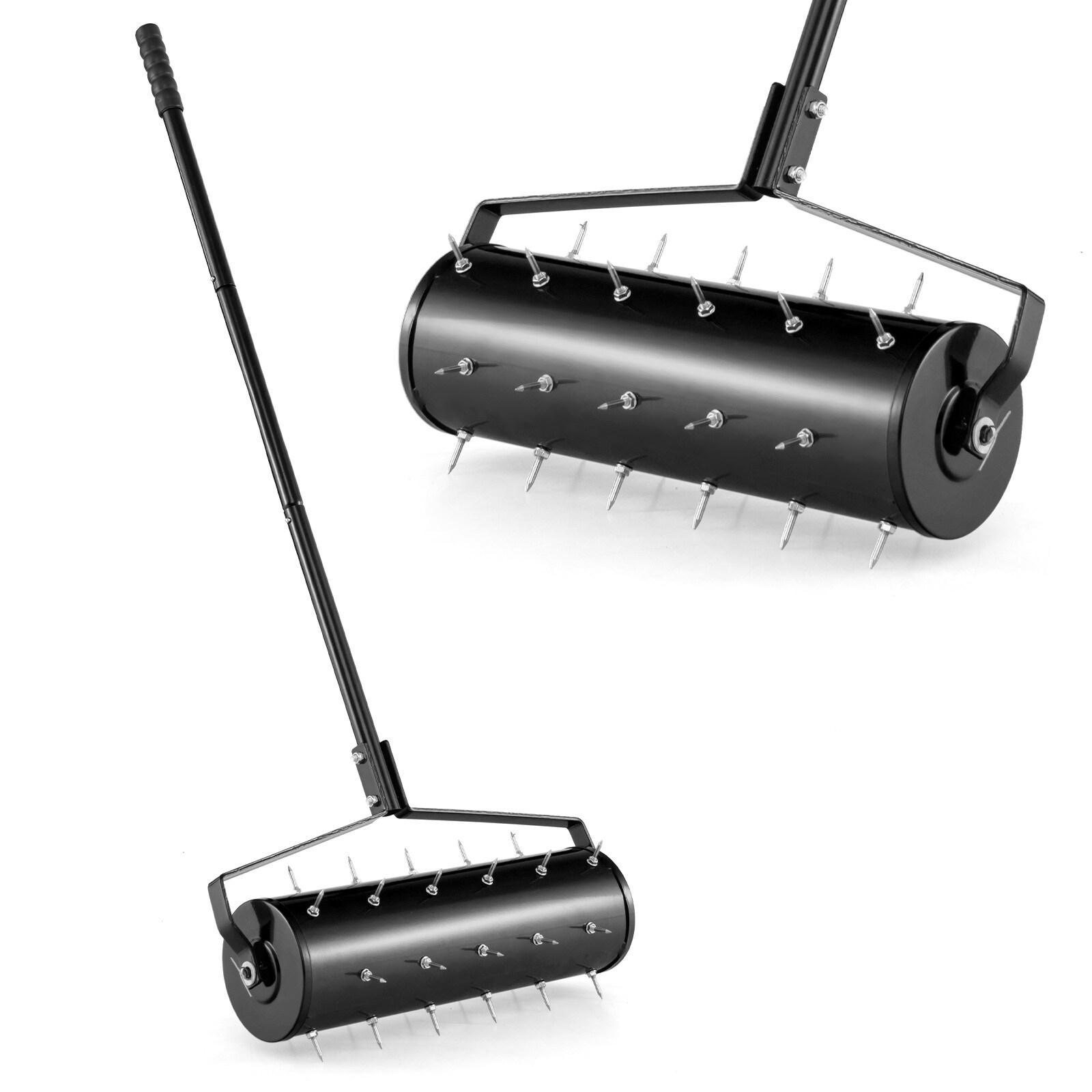 WELLFOR TWSG035-BN 21-Inches Spike Lawn Aerator