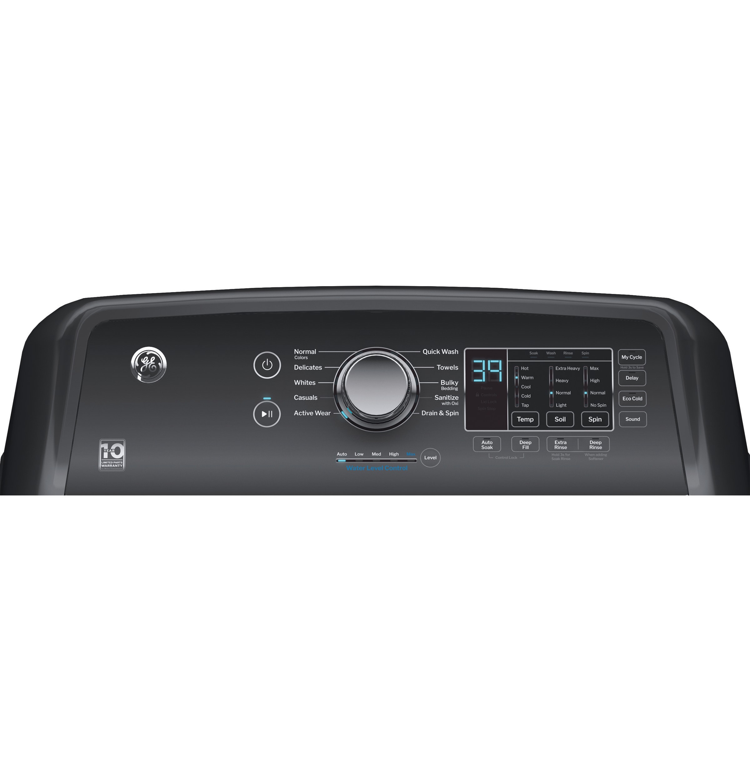 GE GTW585BPVDG Tl-Wash - View #4