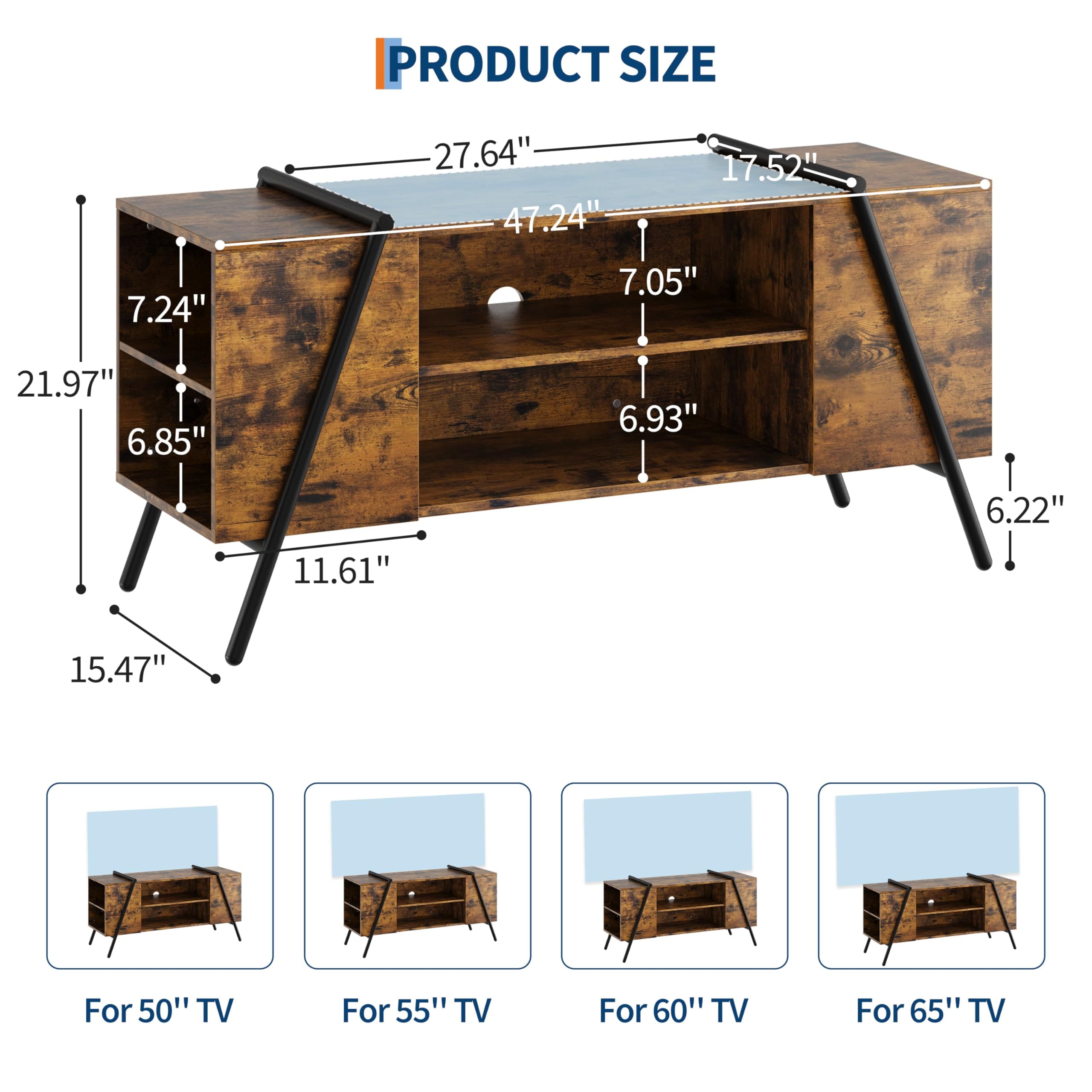 DEXSO ENCOREPHKBA17555 Tv-Stands - View #2