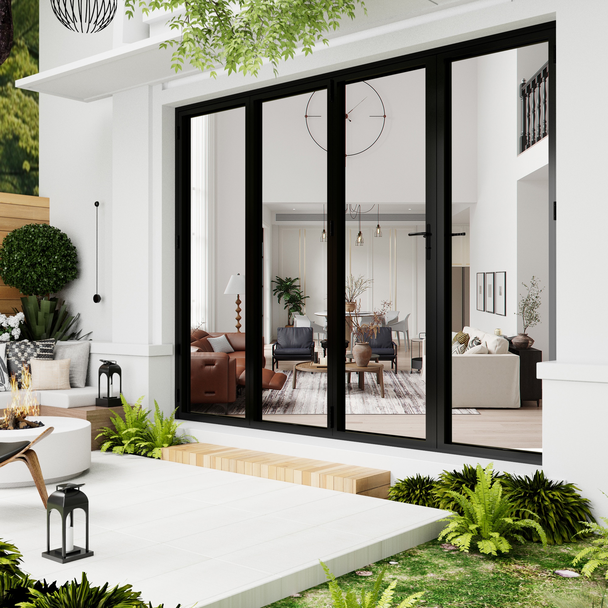 JUJUBON EX-B09-BK14496-3L1R Patio-Doors - View #2