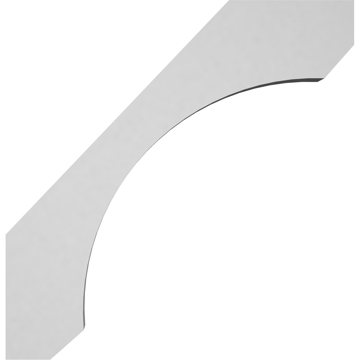 Ekena Millwork BKT16X16X03LE Exterior-Brackets-Braces - View #4